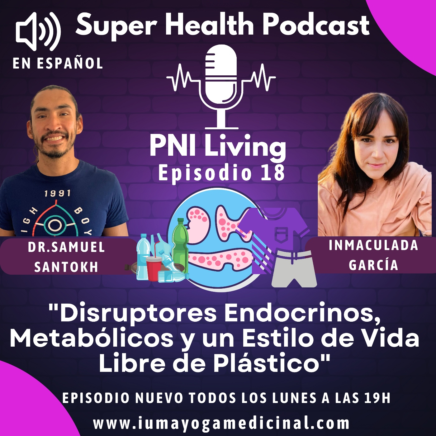  Disruptores Endocrinos, Metabólicos y un Estilo de Vida Libre de Plásticos  episode artwork