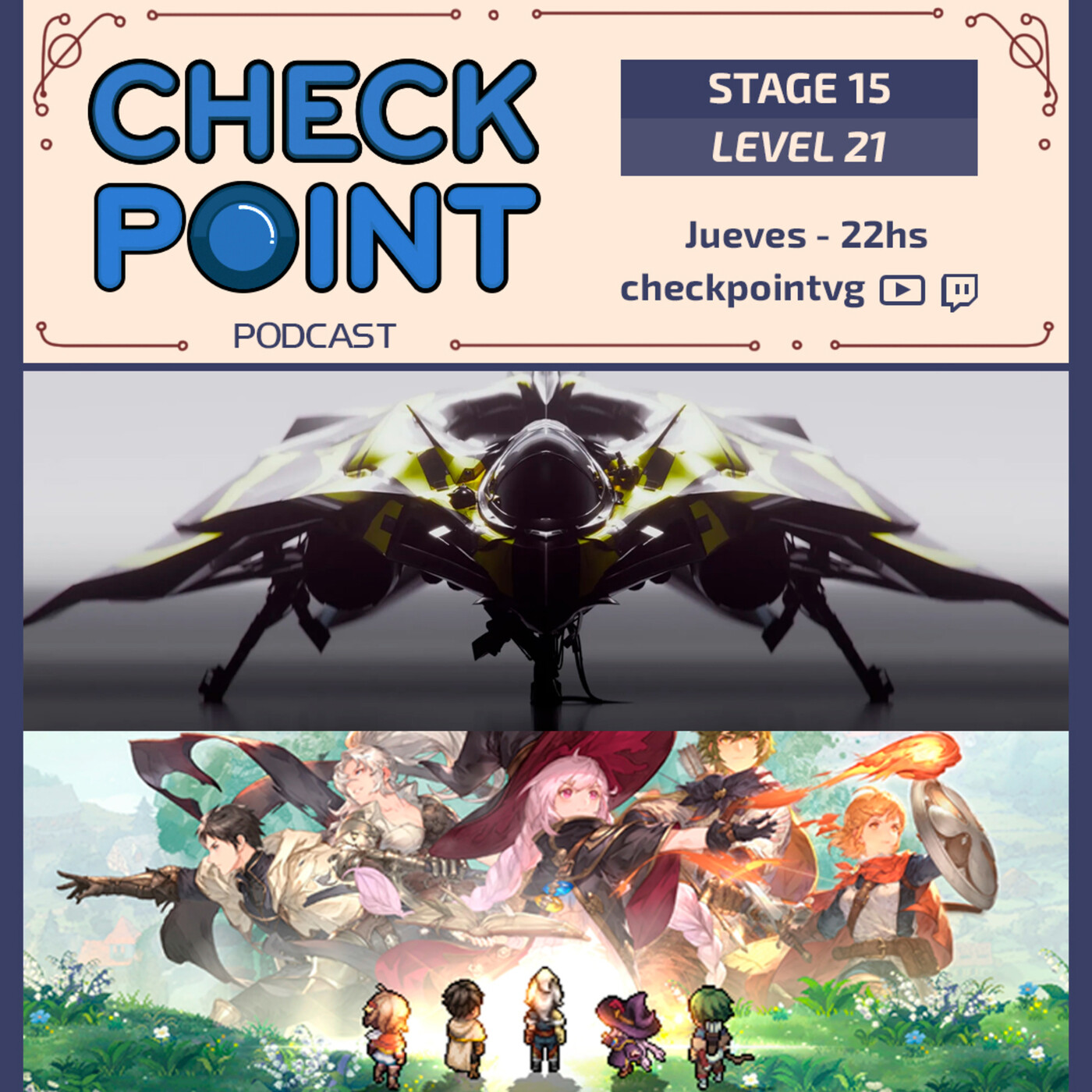 Stage 15 - Level 21: "Espadeo con Valeria" episode artwork