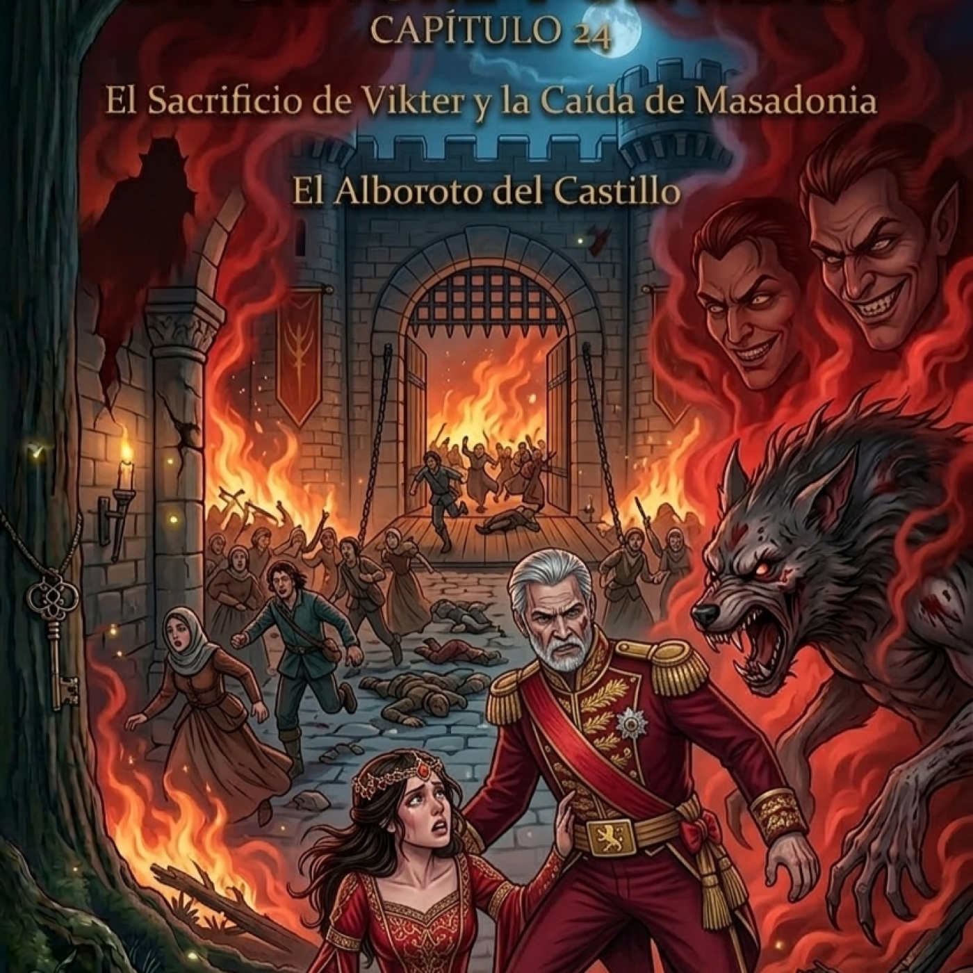 De Sangre y Cenizas (Jennifer L. Armentrout) Cap. 25-El Sacrificio de Vikter y la Caída de Masadonia ⚔️ episode artwork