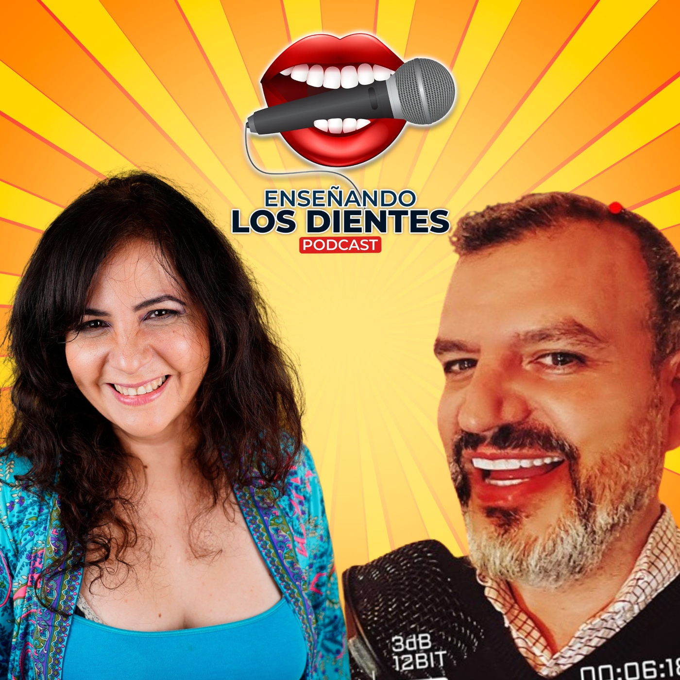 Enseñando los dientes