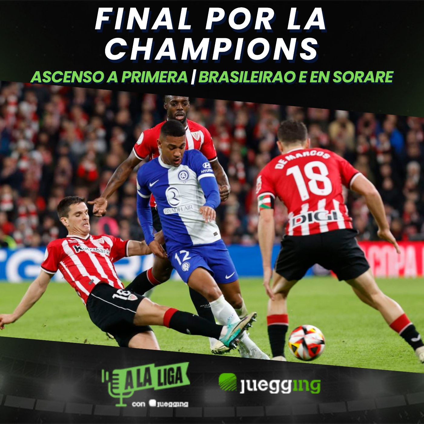 A LA LIGA CON JUEGGING