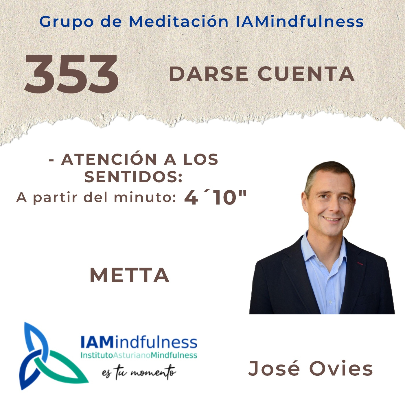 S353 DARSE CUENTA - ATENCIÓN A LOS SENTIDOS episode artwork