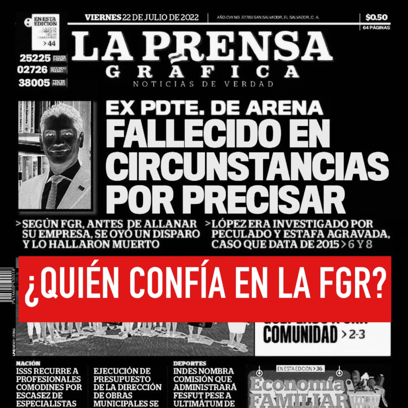 ¿QUIÉN CONFÍA EN LA FGR? / César Fuentes / 220722 episode artwork