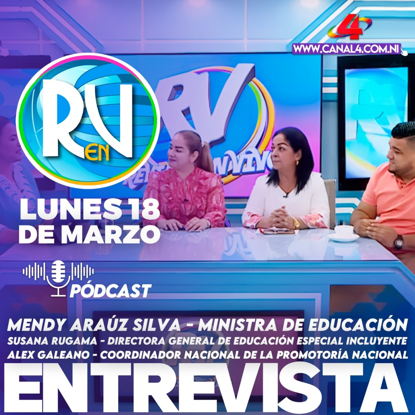 Preparaciones del MINED para el Congreso Internacional de Educación Especial Incluyente – 18 de marzo del 2024 episode artwork