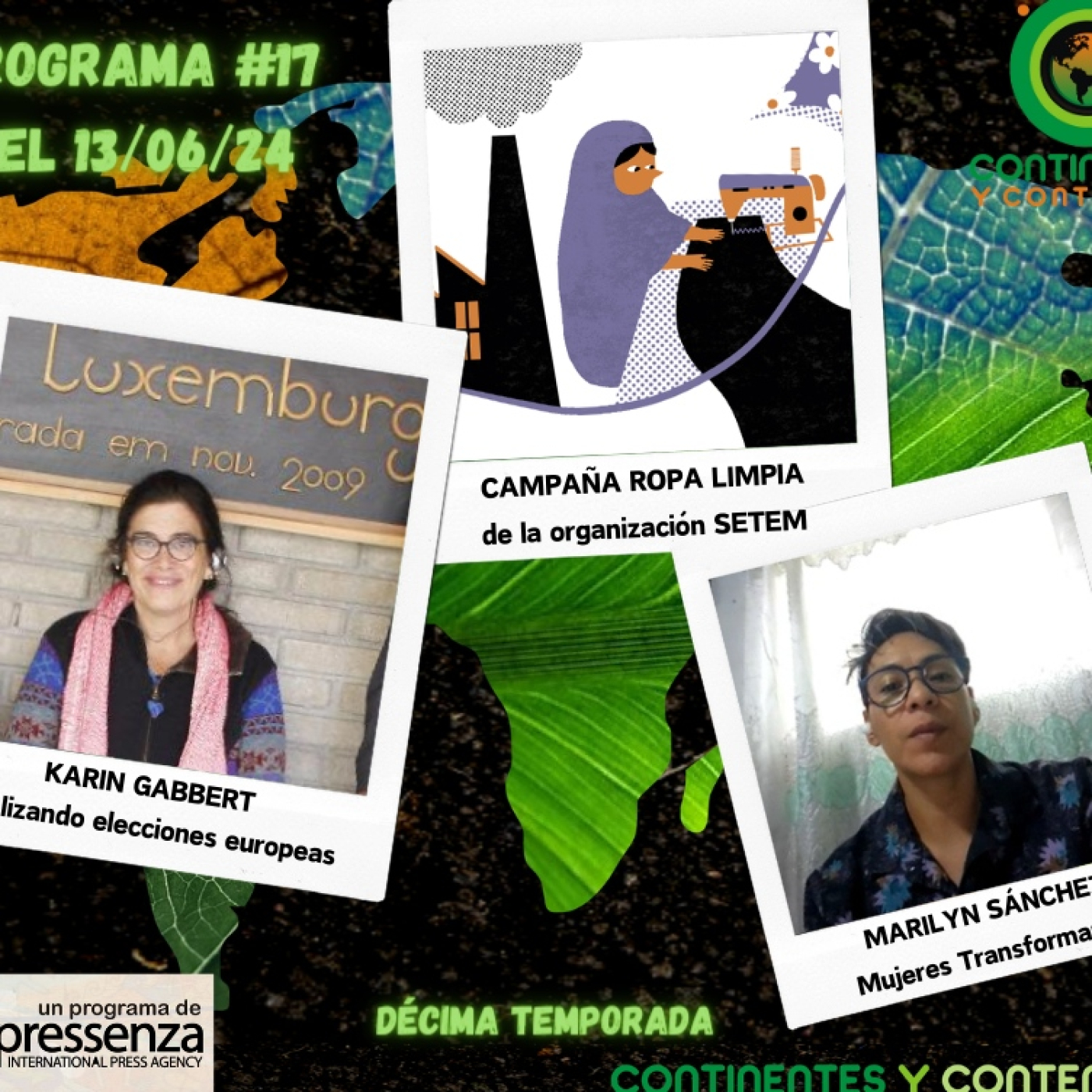 Continentes y Contenidos Temp.10 #17 13/06/24 Maquilas de El Salvador y elecciones europeas episode artwork