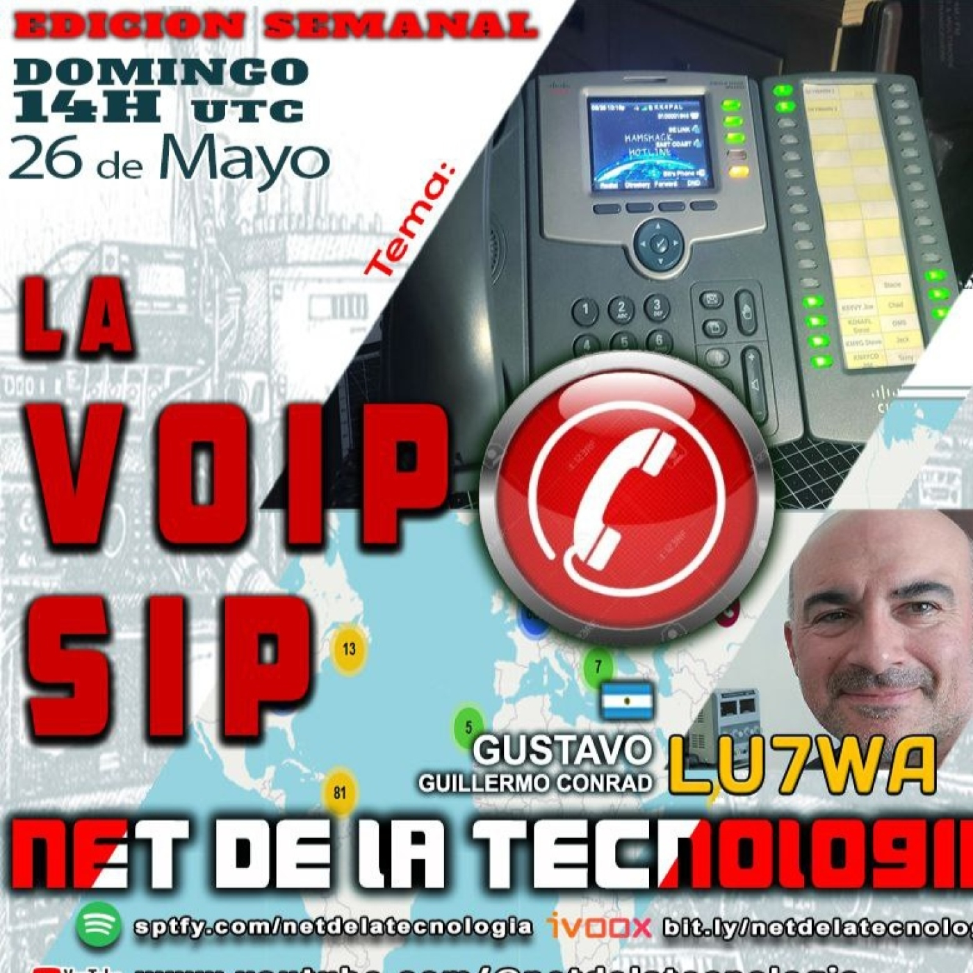 #453 La Voip SIP por LU7WA Gustavo