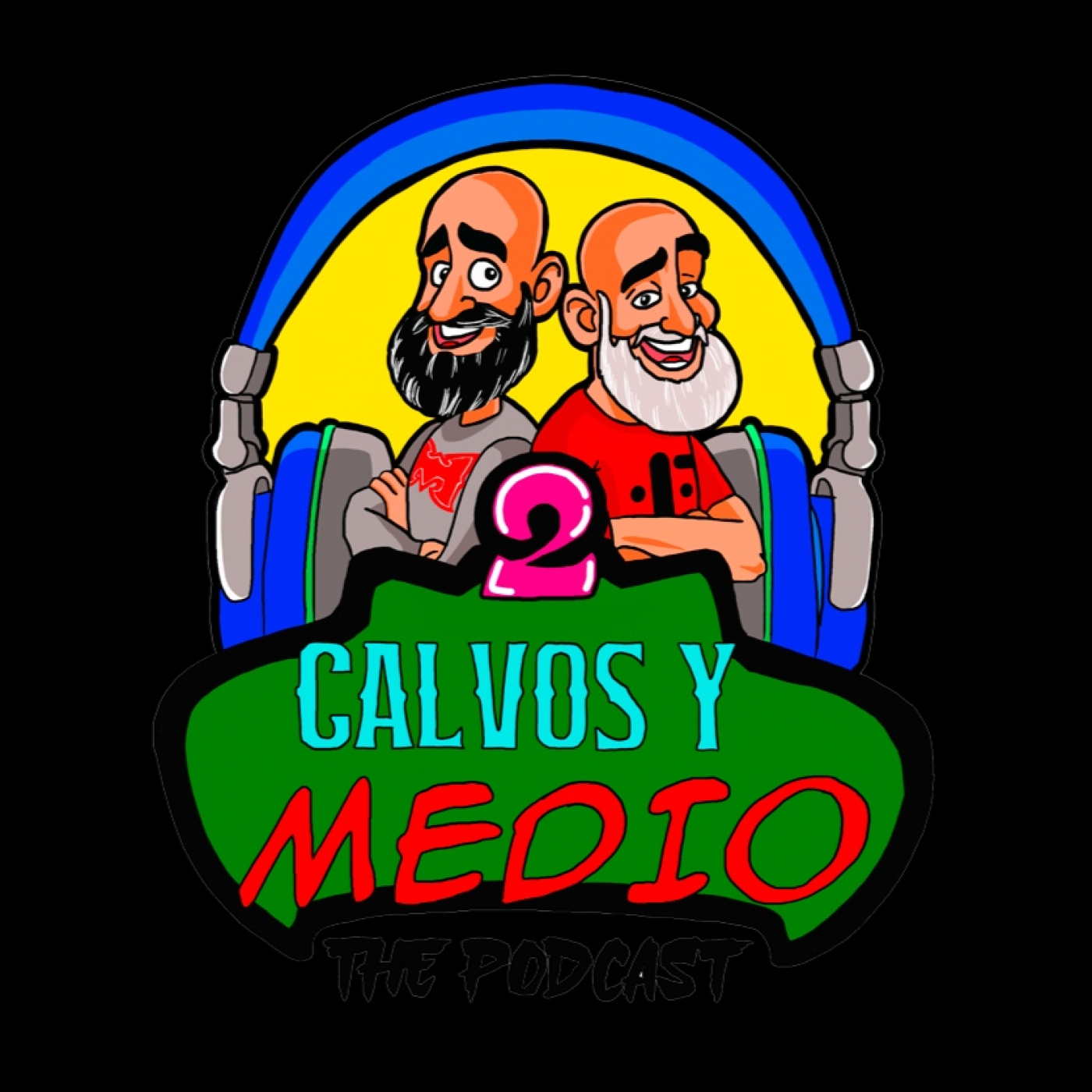 Dos calvos y medio