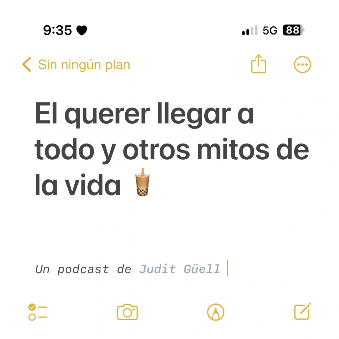 Sin ningún plan