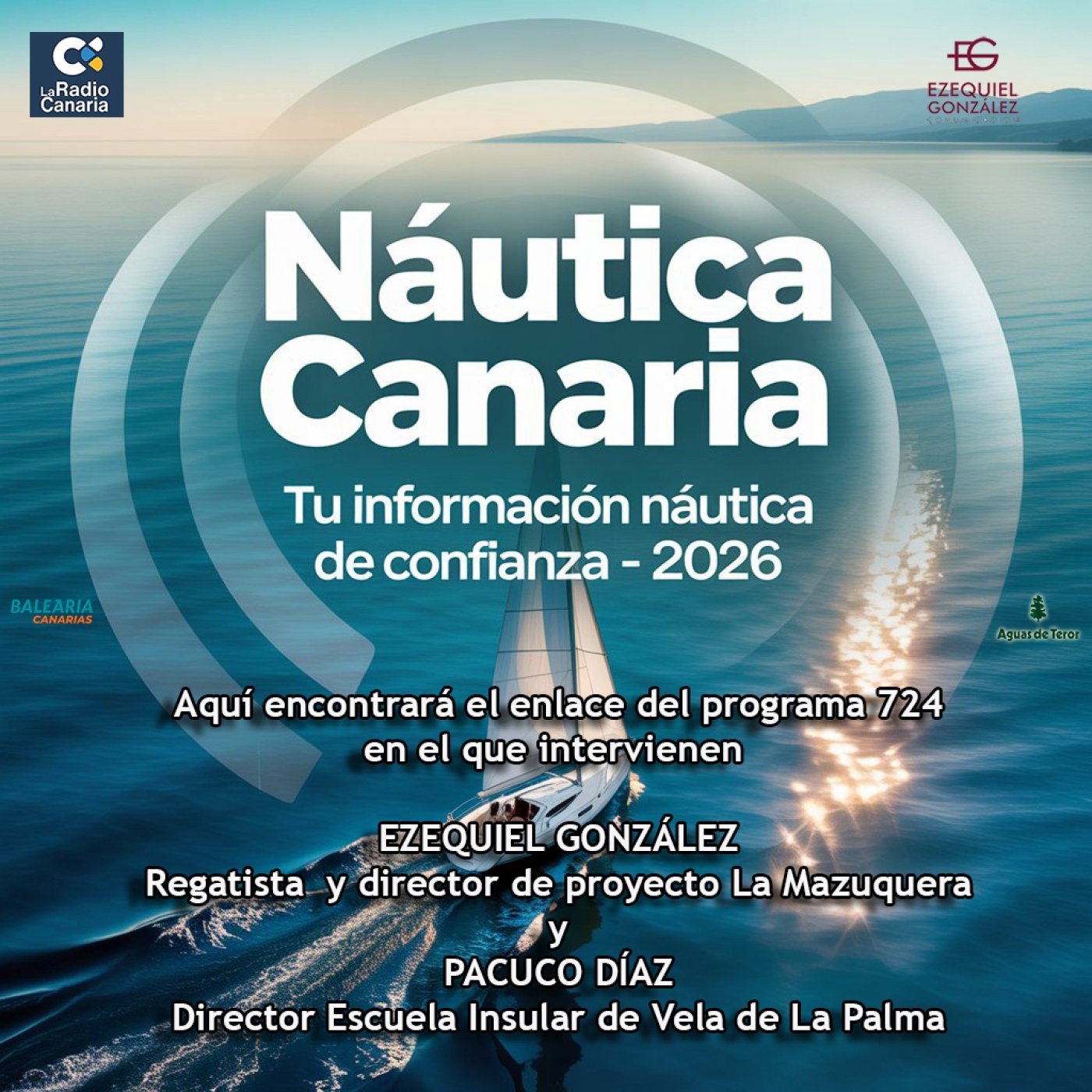 NÁUTICA CANARIA - LaRadioCanaria.- Entrevistamos a Ezequiel González y a Pacuco Díaz.-- T10 -- 724 episode artwork