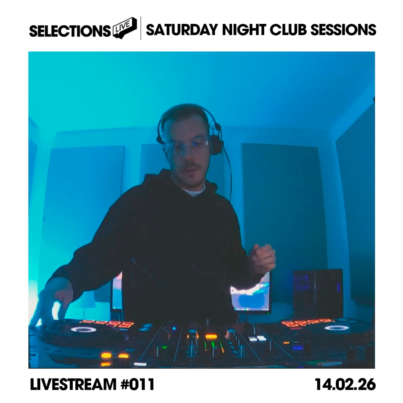 Selections Live #011 | Saturday Night Club Sessions | House & Tech House DJ Mix [14/02/2026] episode artwork
