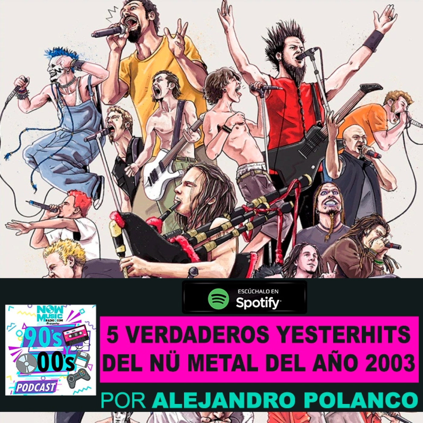 5 Verdaderos Yesterhits del Nü Metal del año 2003