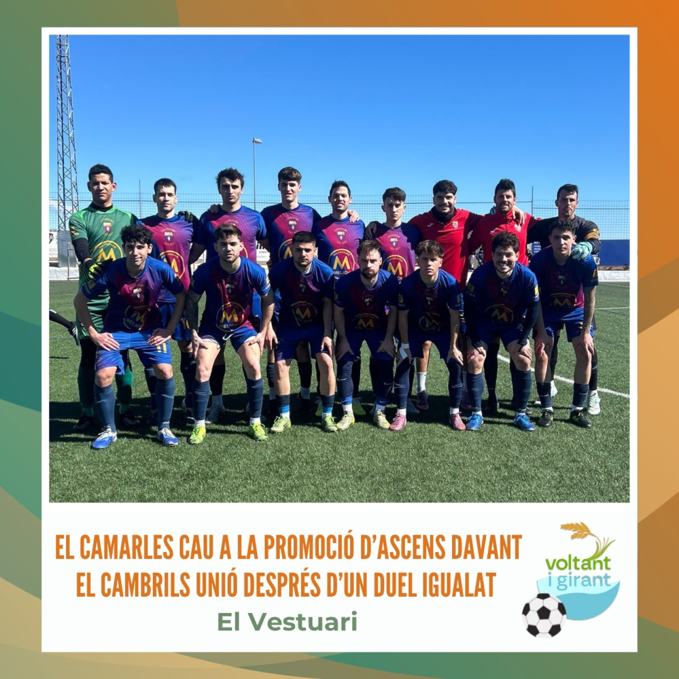 El Camarles cau a la promoció d’ascens davant el Cambrils Unió després d’un duel igualat episode artwork