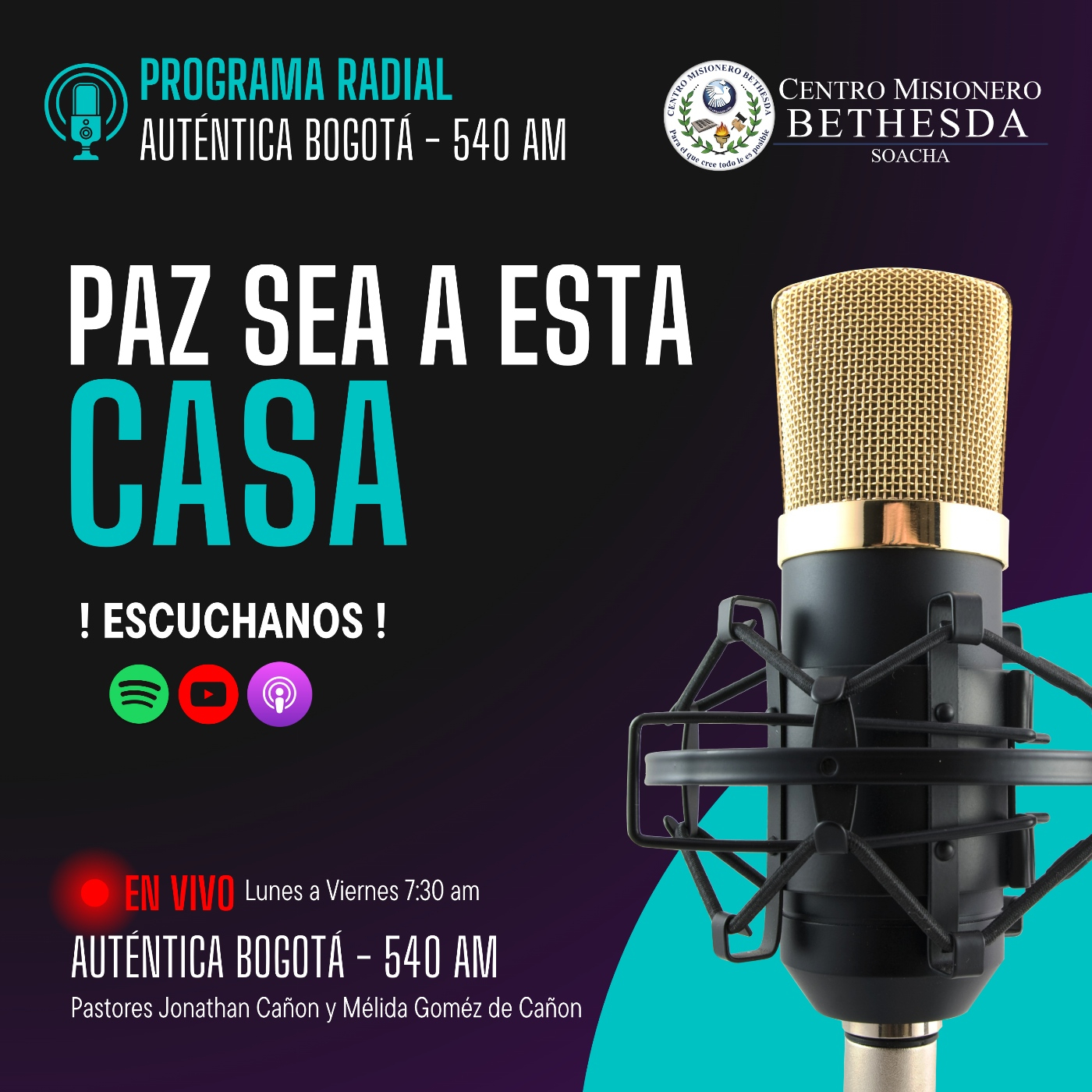 Paz sea a esta casa - CMB Soacha