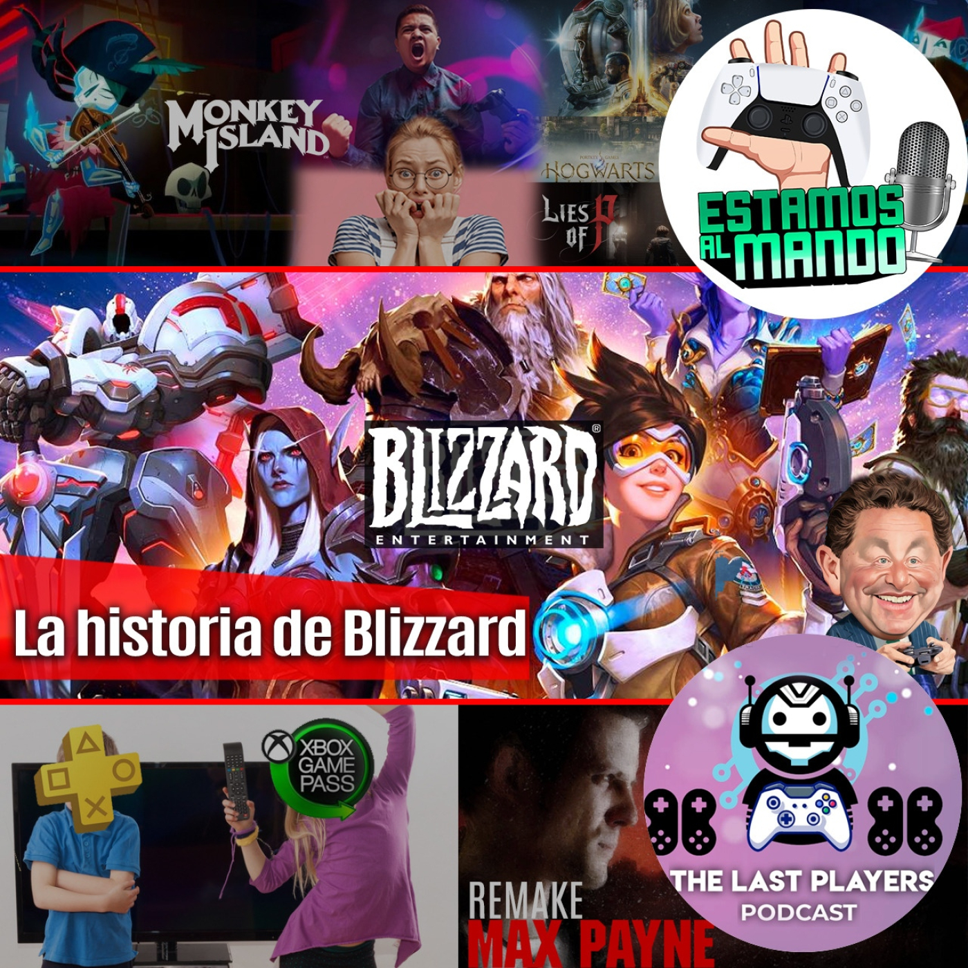 EAM 4-29 Historia de Blizzard, GamePass vs PS Plus premium, vuelven Monkey Island y Max Payne, los juegos mas esperados