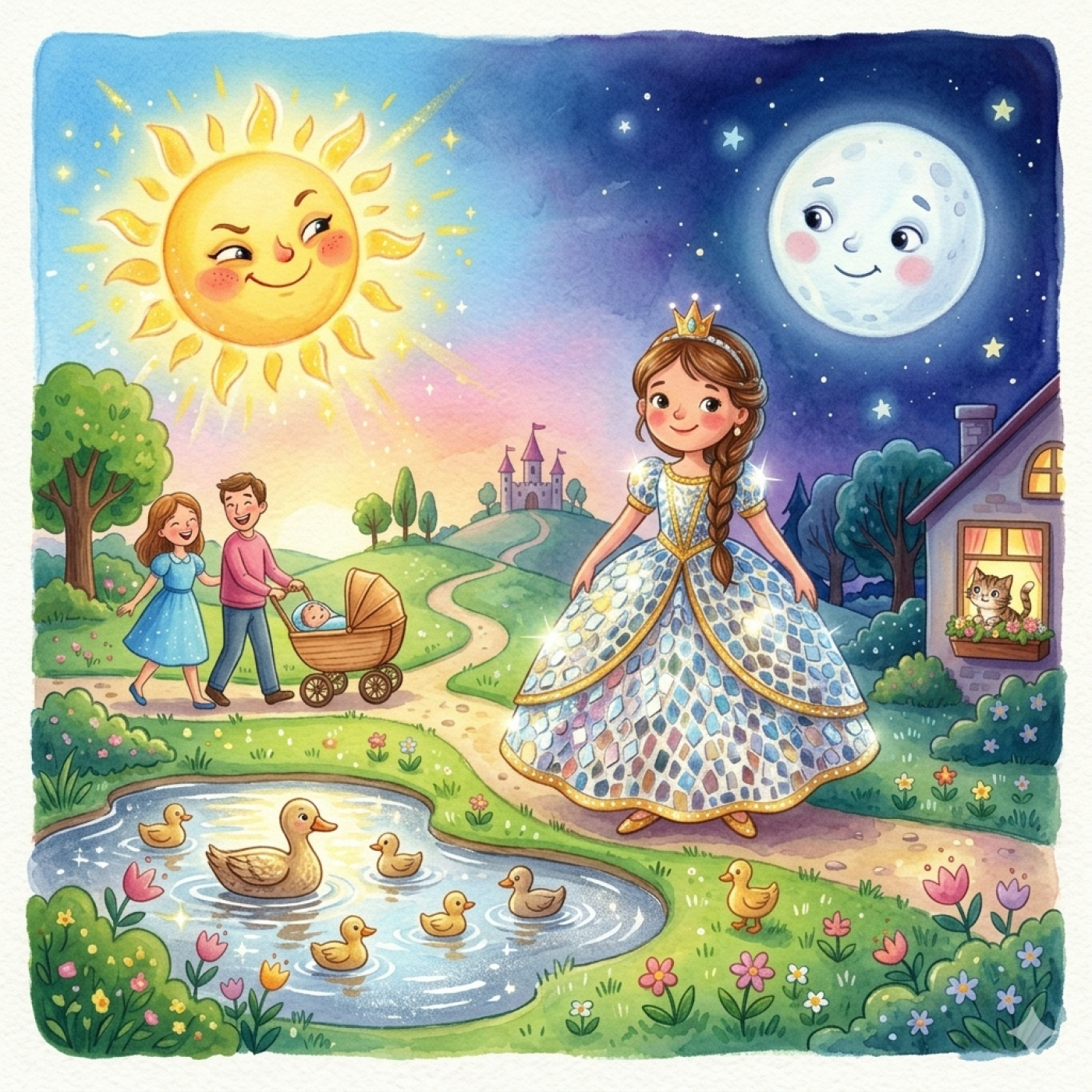 El Sol y la Luna (Capítulo 1): La Princesa y el Vestido Mágico contra el Sol Malvado episode artwork