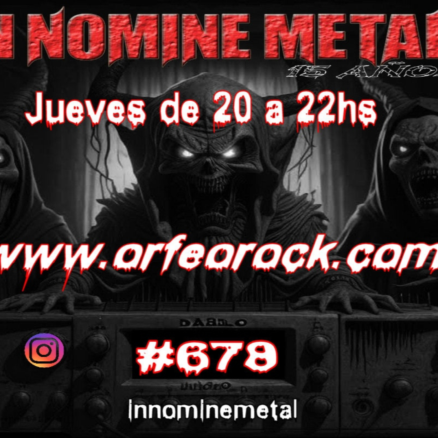 In Nomine Metal 678 - 14-12-2023 episode artwork