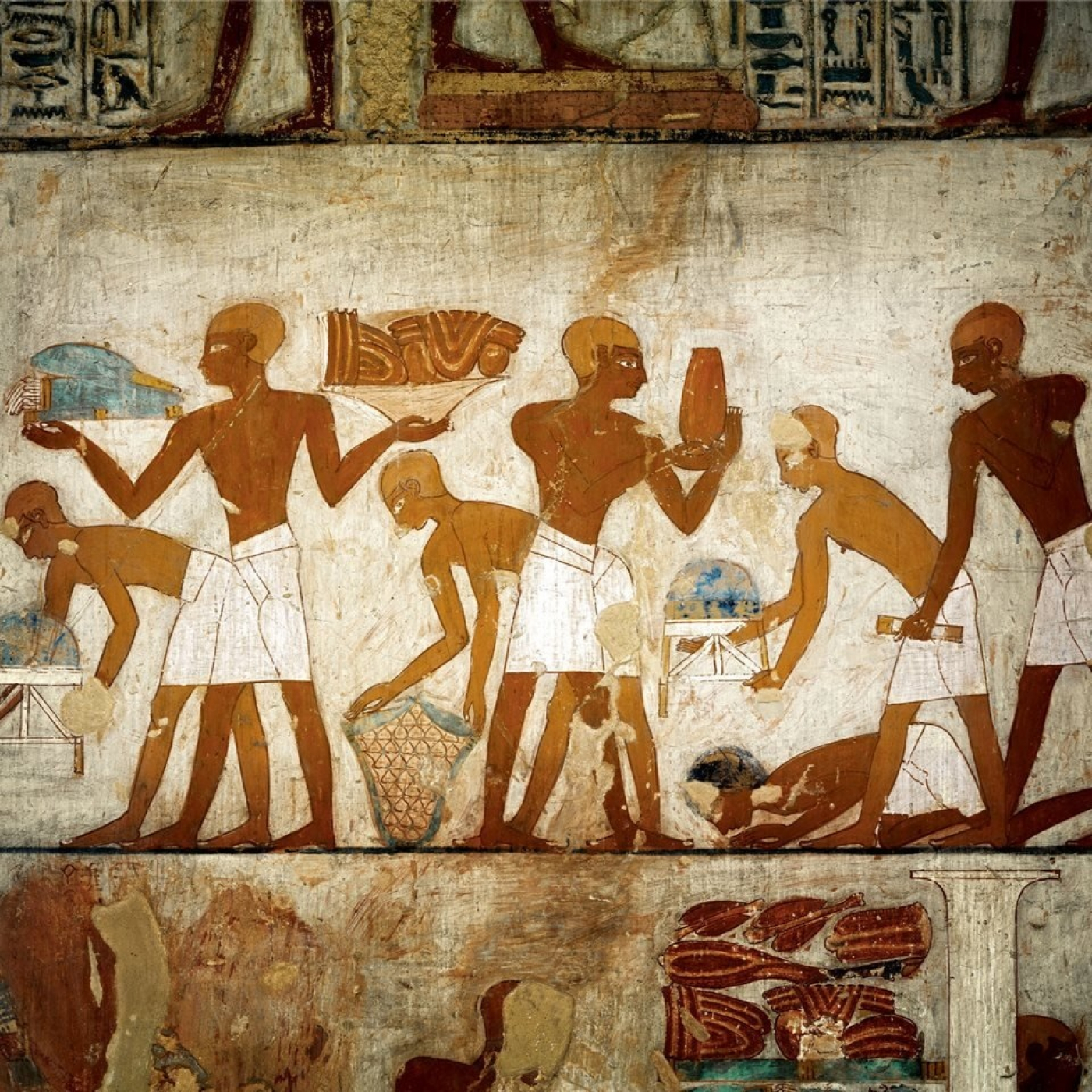 El pago de impuestos en el antiguo Egipto