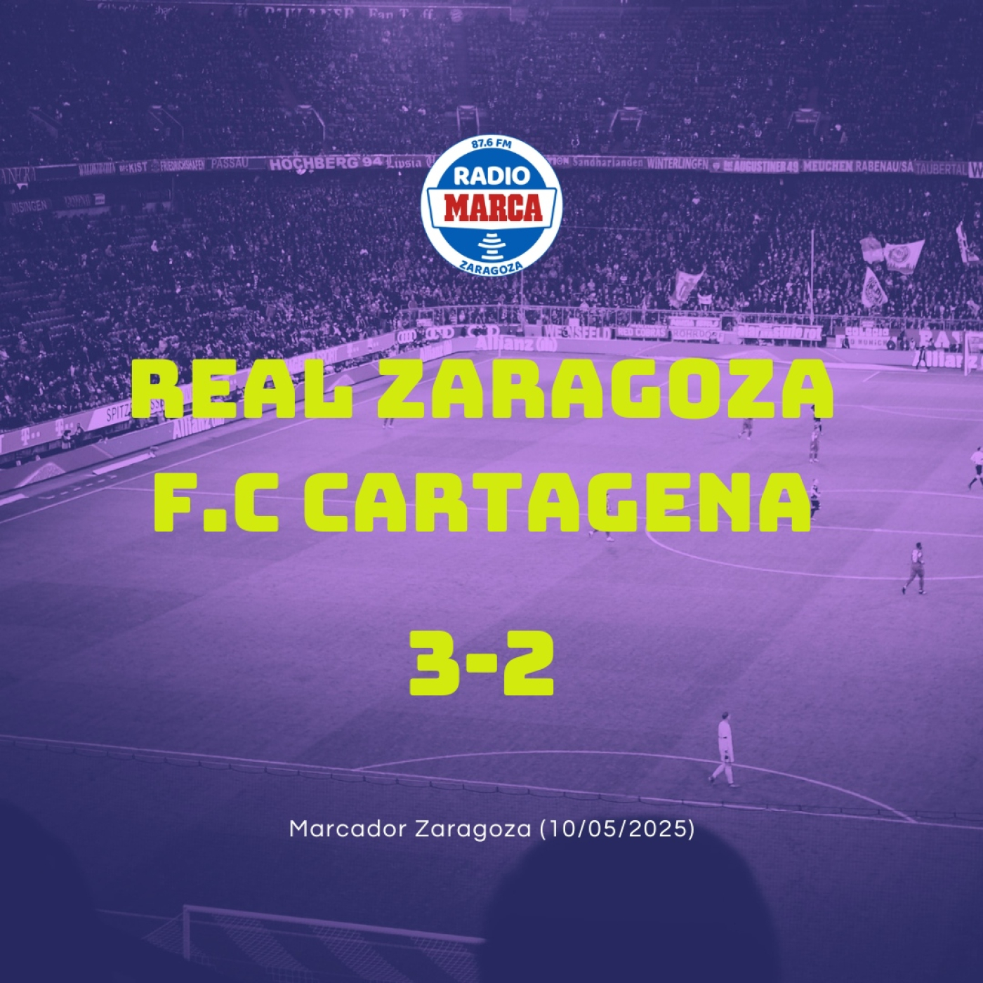 10-05-2025 - Marcador Zaragoza Partido episode artwork