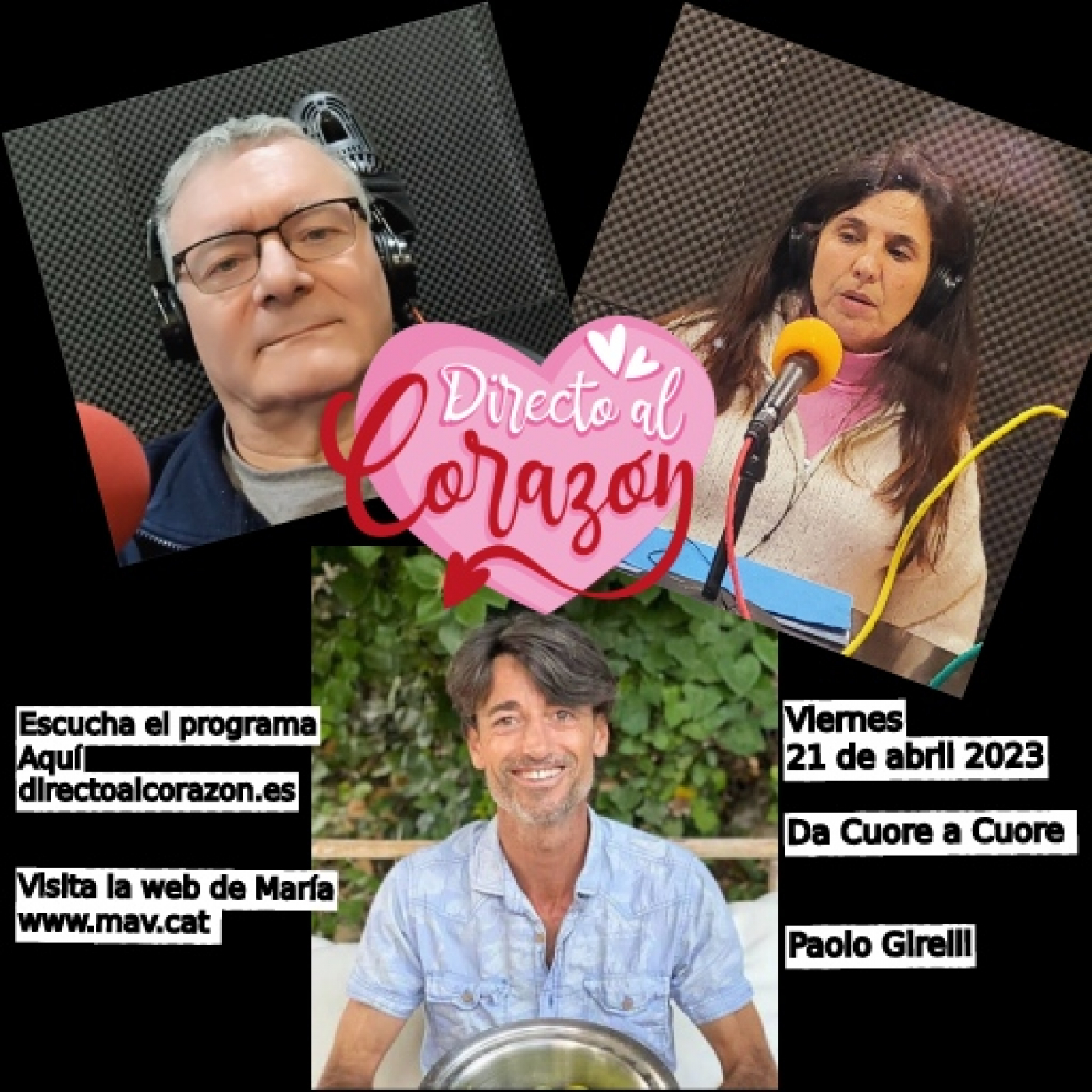 Directo al Corazón Directo al Amor. María y Àngel