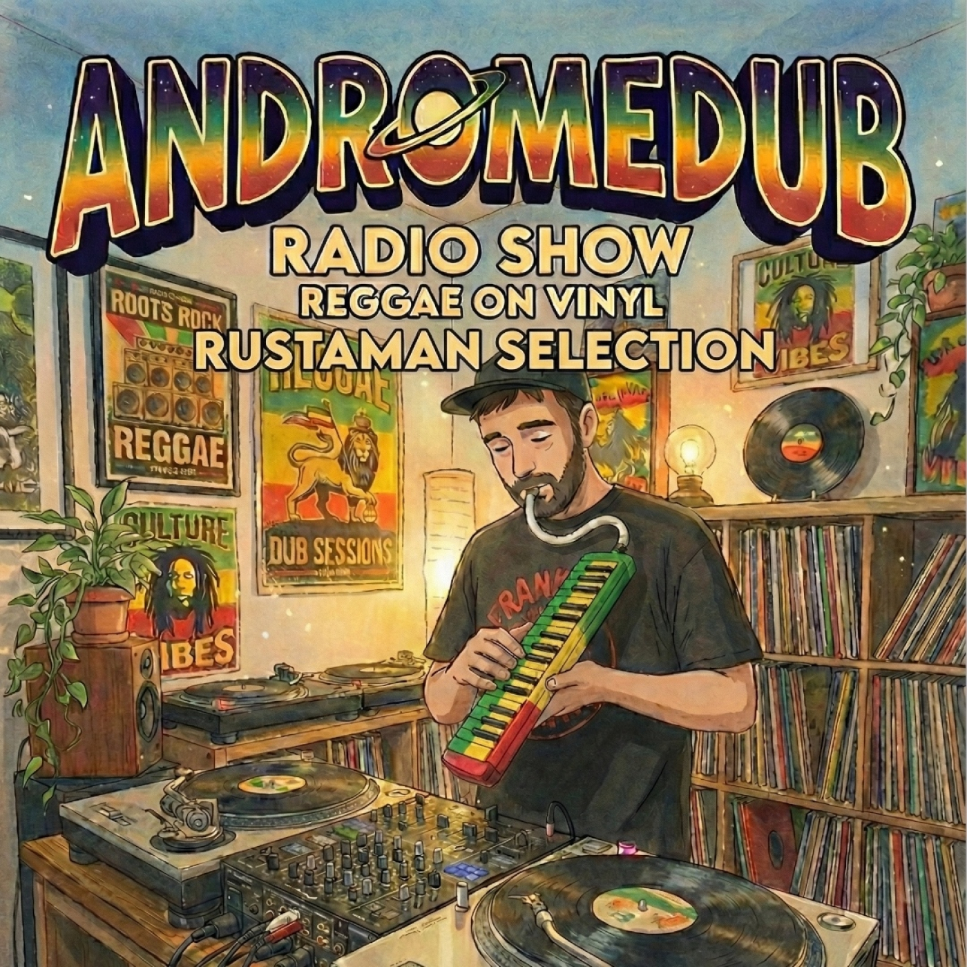 Andromedub 141 - Rustaman Selection - Feliz 2026 episode artwork