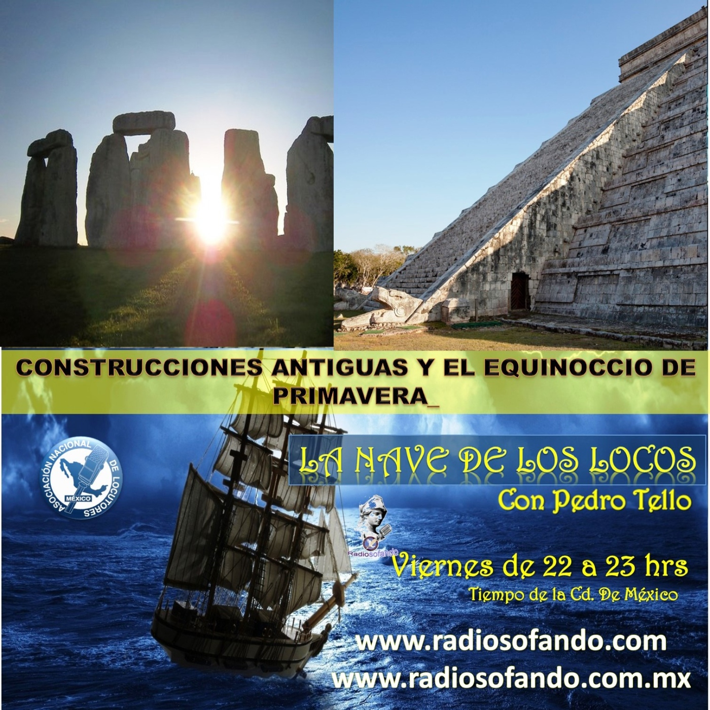 La Nave de los Locos_CONSTRUCCIONES ANTIGUAS Y EQUINOCCIO DE PRIMAVERA_22-03-24 episode artwork