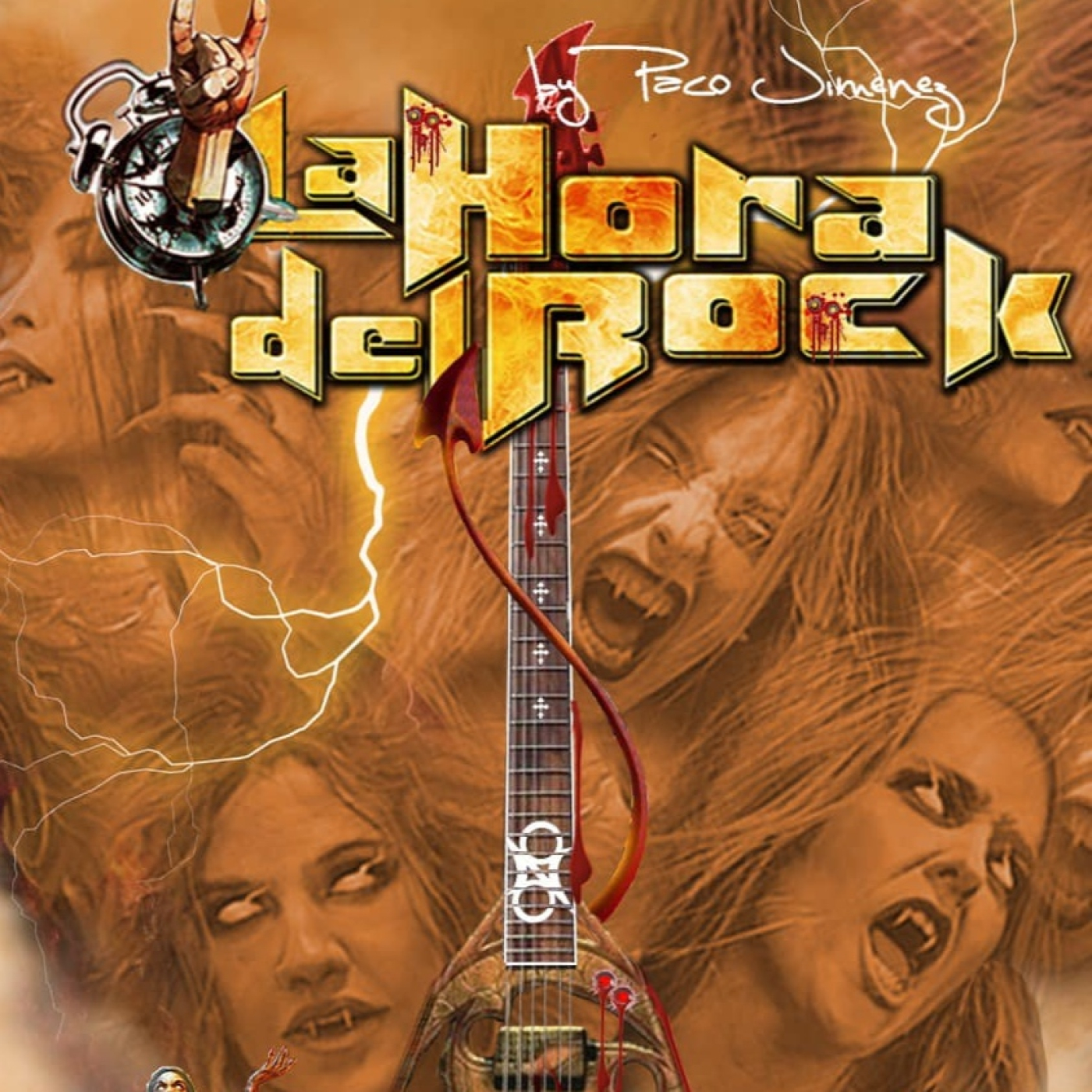 La hora del rock se acabo la semana santa arriba el metal!!