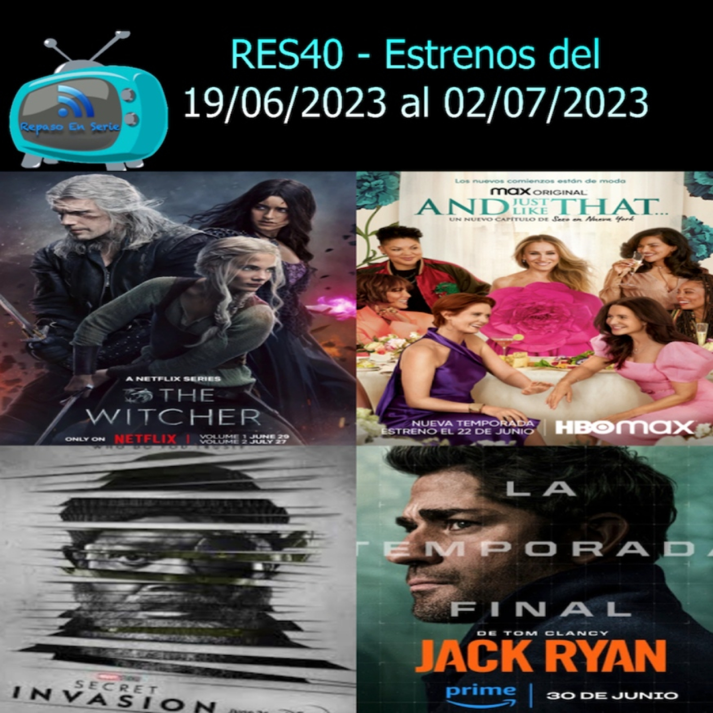 RES40 - Estrenos del 19/06/2023 al 02/07/2023 episode artwork