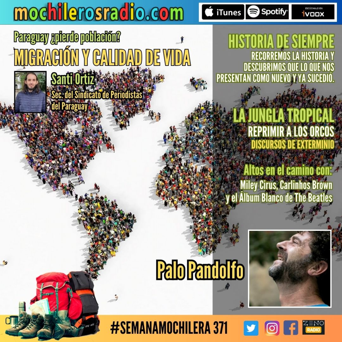 Mochileros 371 - 24 de Noviembre de 2023 episode artwork