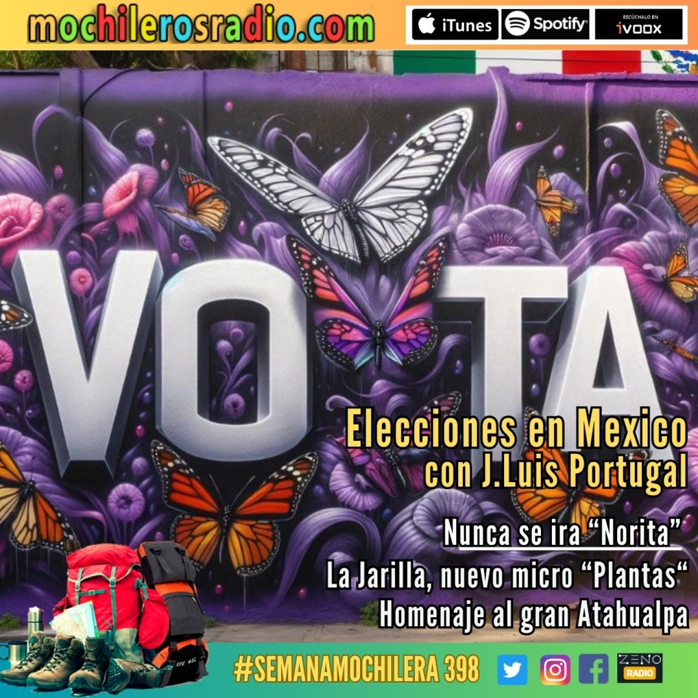 398 Mochileros 31 de Mayo de 2022 episode artwork