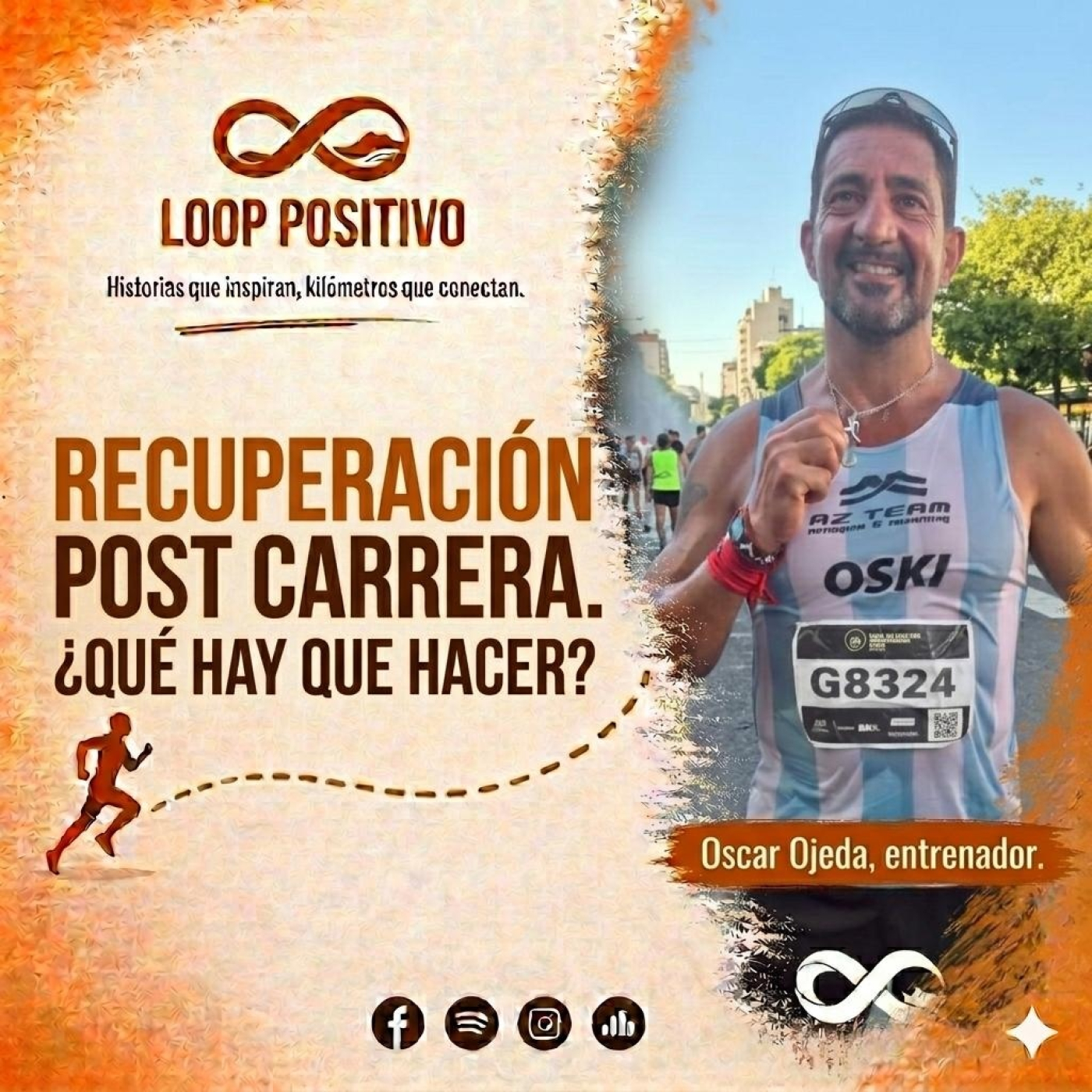 Loop Positivo T.5 Ep. 8 - Oscar Ojeda: La recuperación post carrera y el número mágico. episode artwork