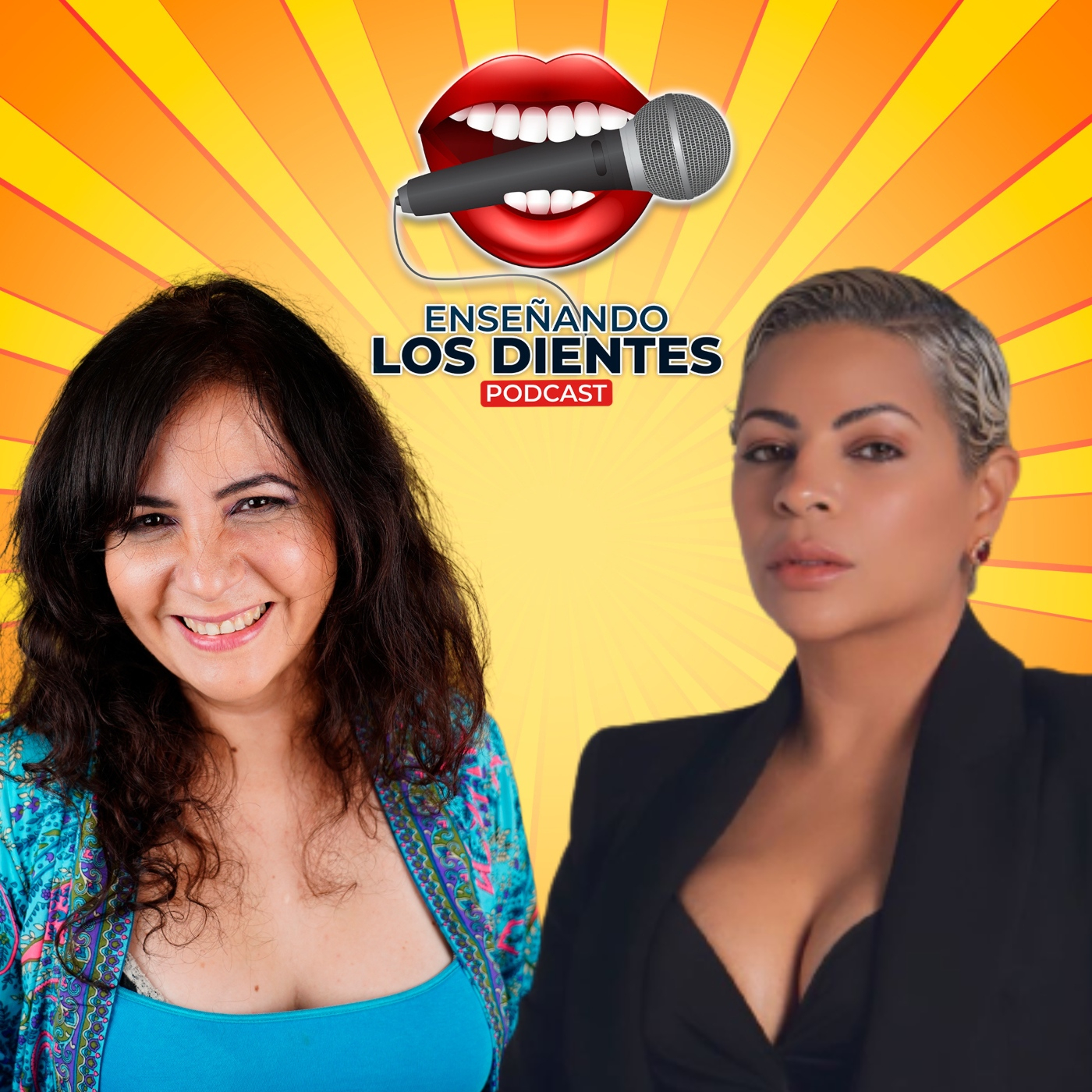 Enseñando los dientes