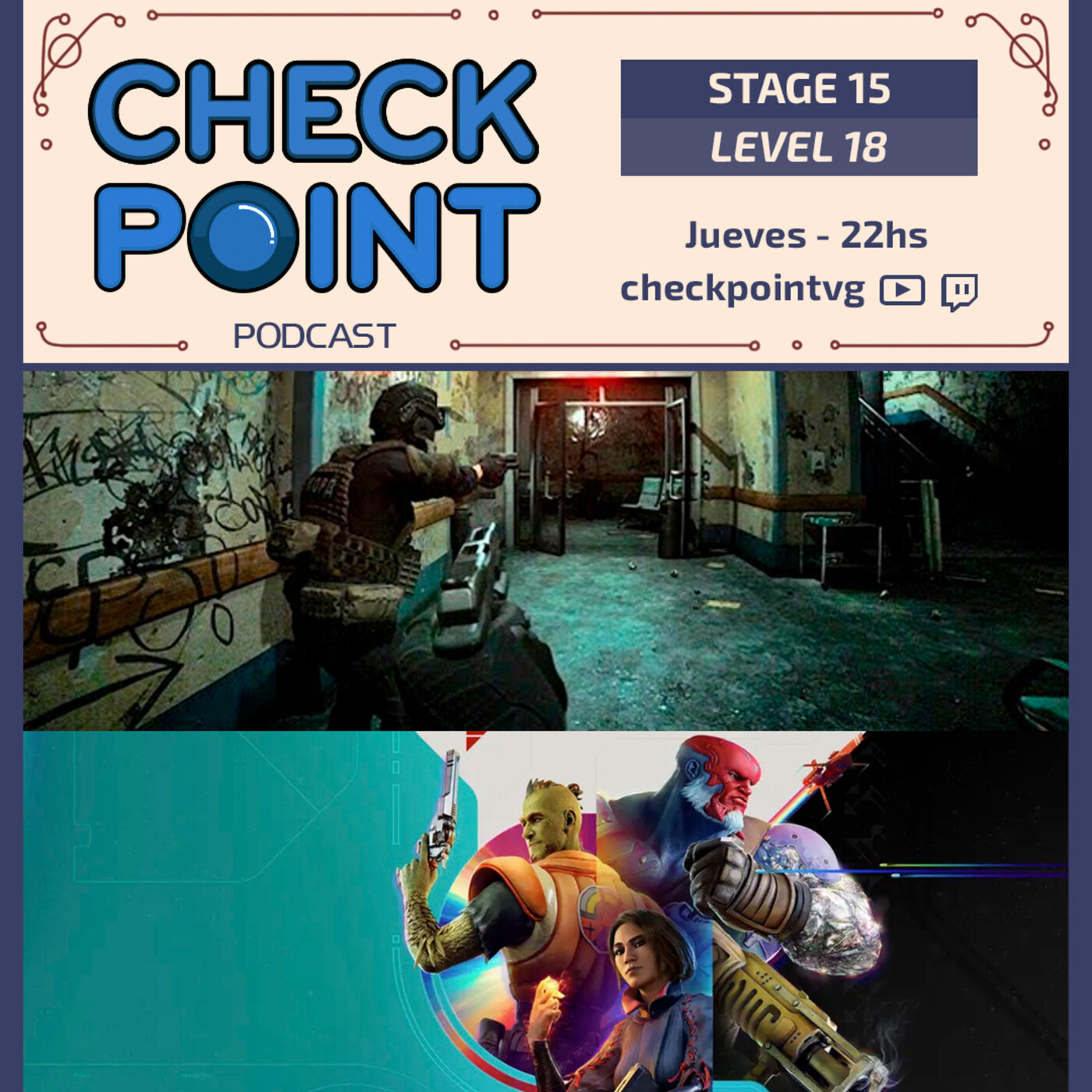 Stage 15 - Level 18: "Los Dinosaurios y Los Piibes" episode artwork