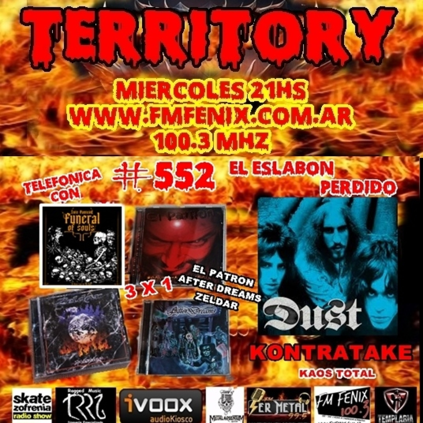 TERRITORY RADIO #552 (17-09-2025) FUNERAL OF SOUL episode artwork