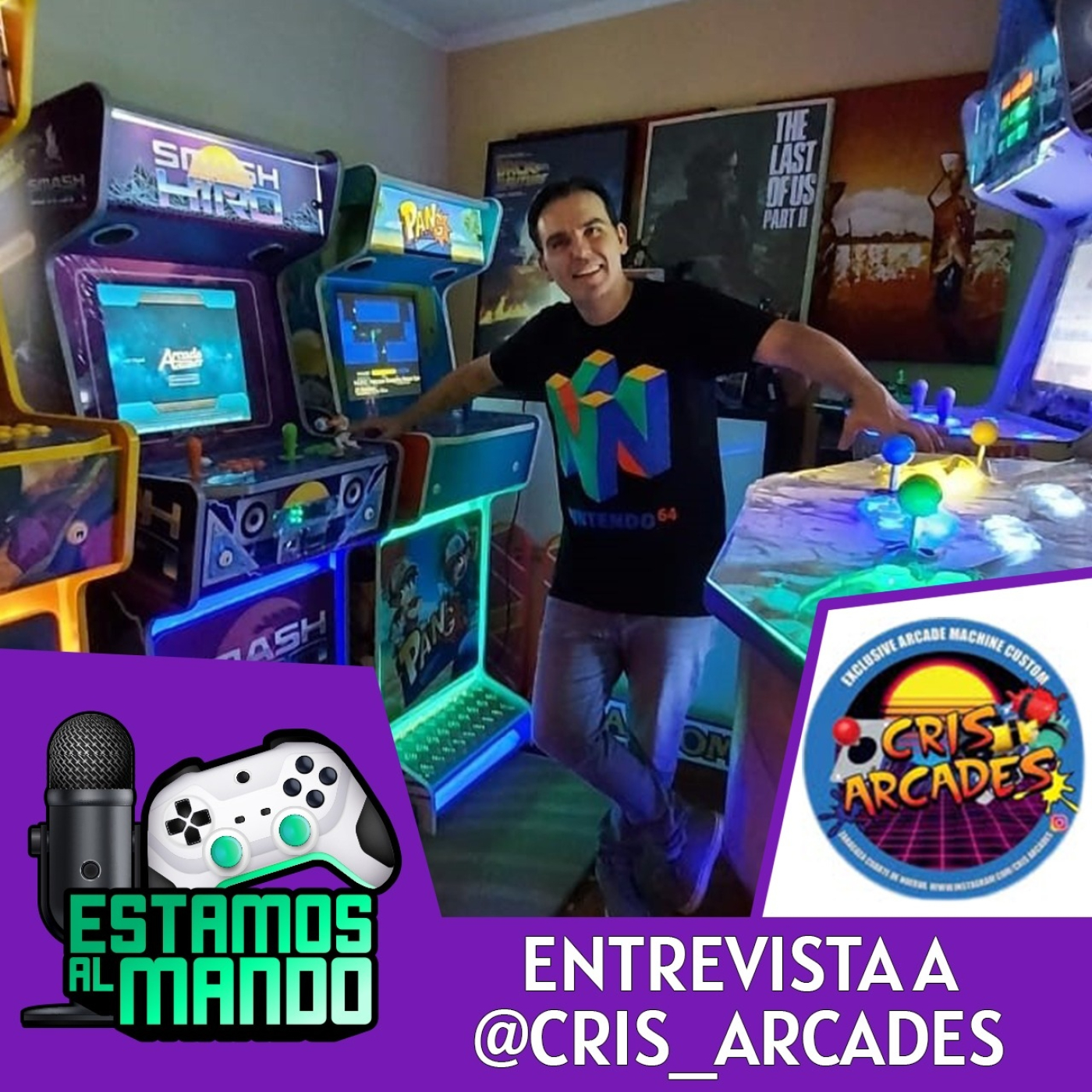 EAM 7-104 -Entrevista- CrisArcades, las mejores maquinas arcade del mundo