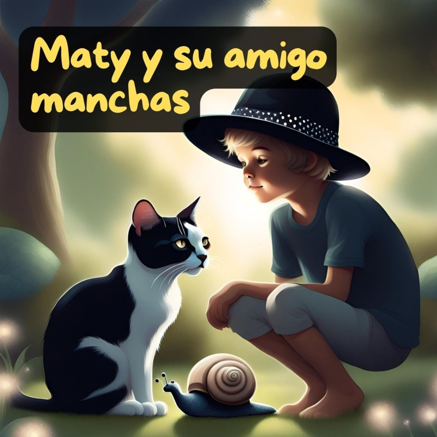 Maty y su amigo manchas