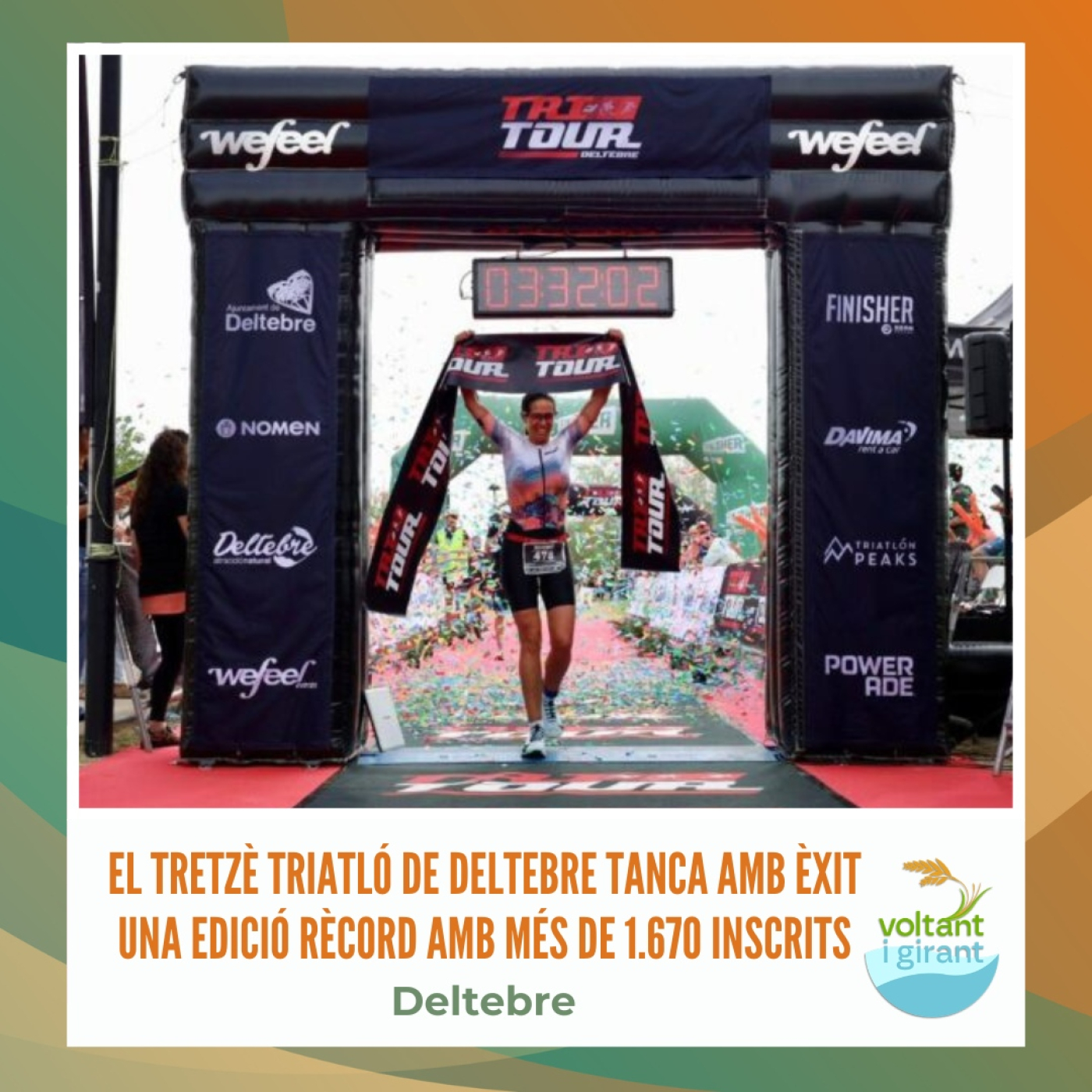 El tretzè Triatló de Deltebre tanca amb èxit una edició rècord amb més de 1.670 inscrits episode artwork