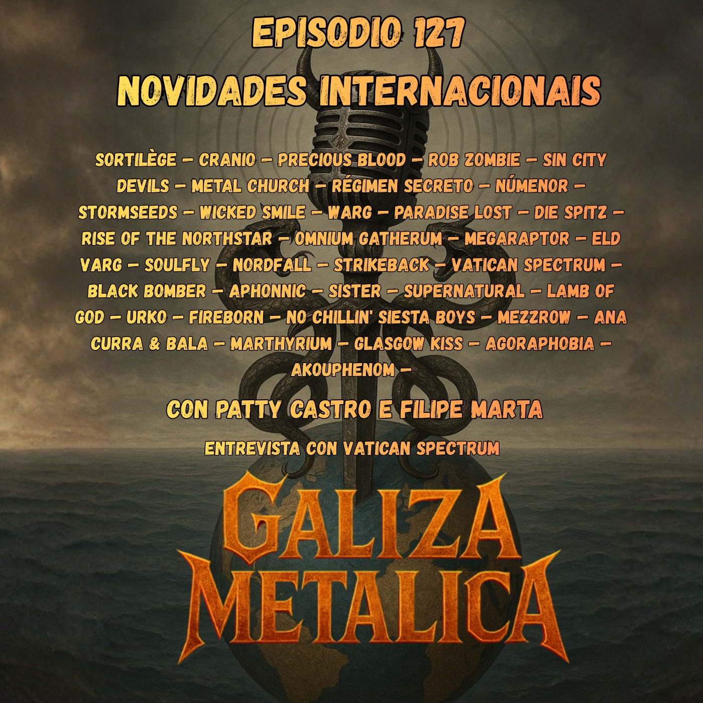 Galiza Metálica 127 Novidades Internacionais. episode artwork