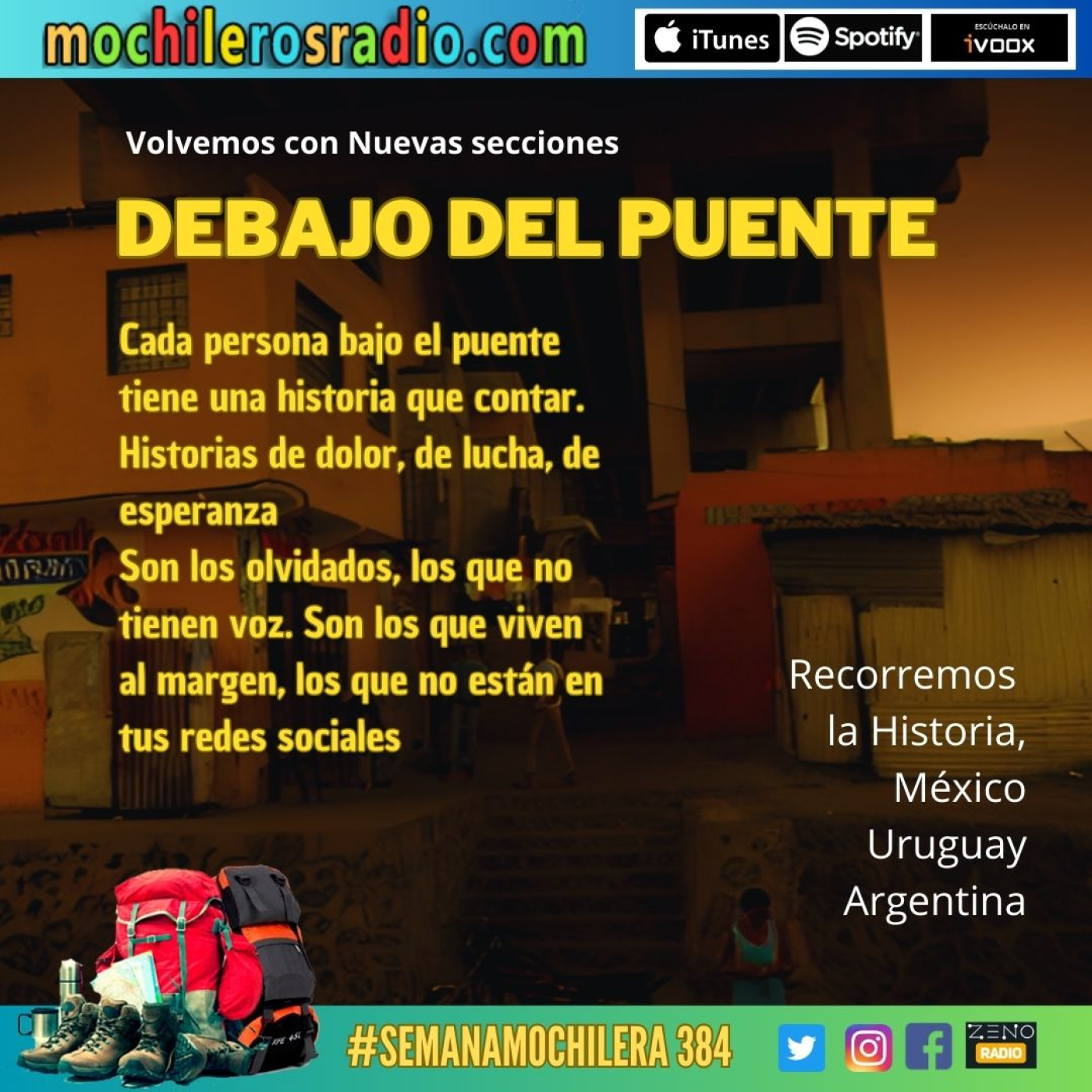 Mochileros 385 - 1 de Marzo de 2024 episode artwork