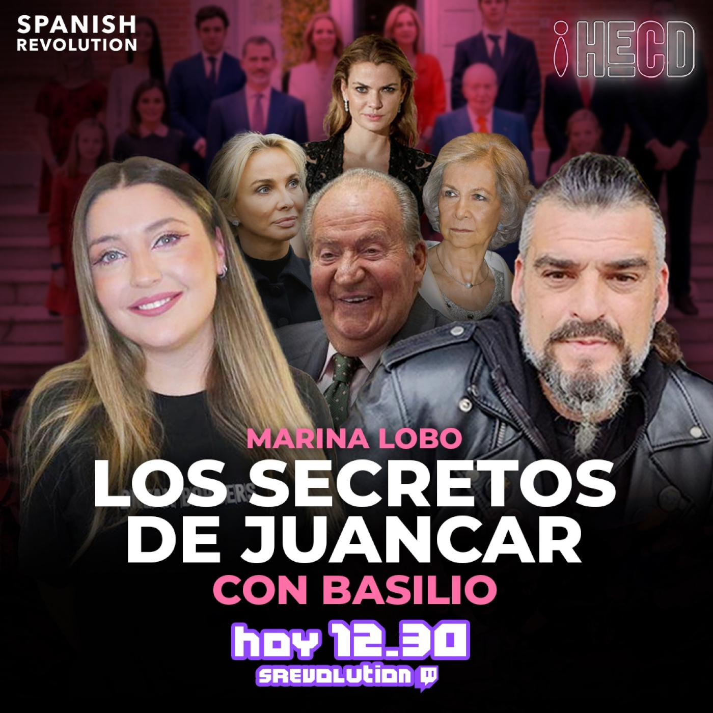 HECD! 253 - Novedades en Sumar + repaso con Basilio Aragón + Juancar y sus delitos + Ferreras y su Mafia