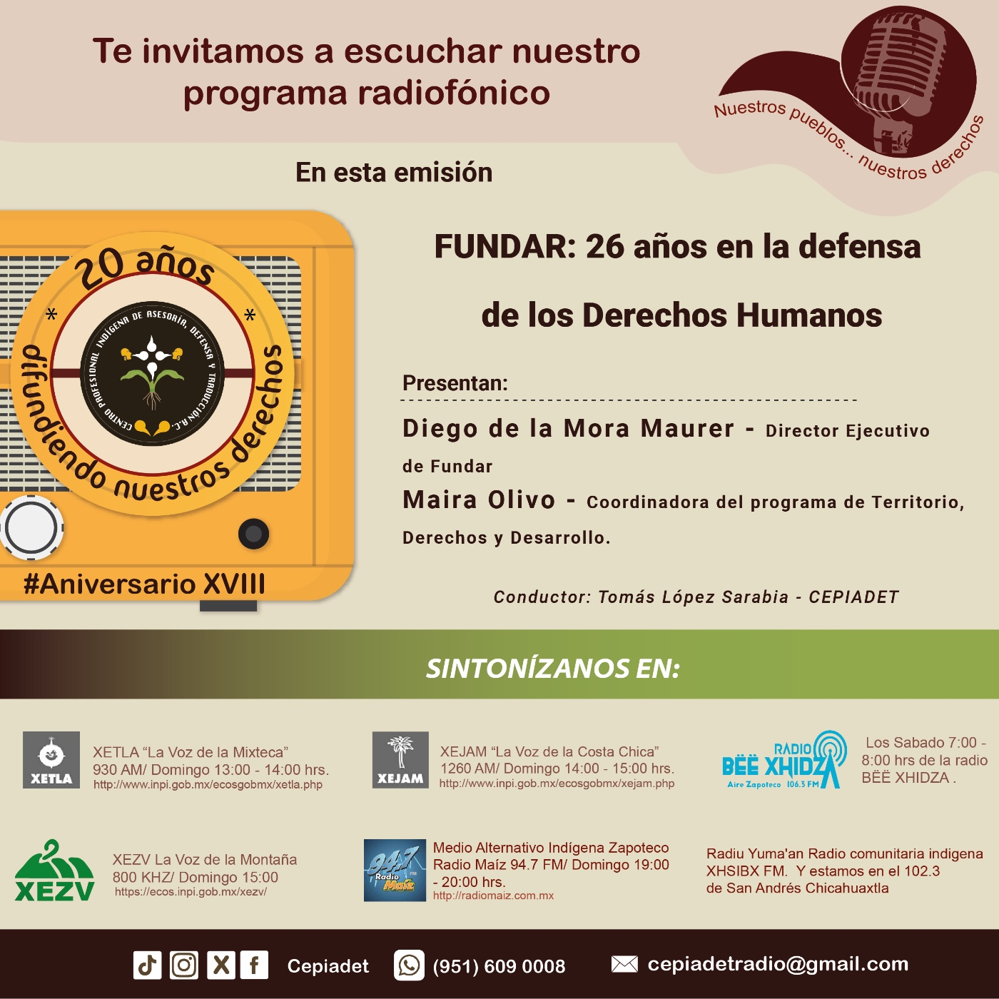 Nuestros Pueblos...Nuestros Derechos