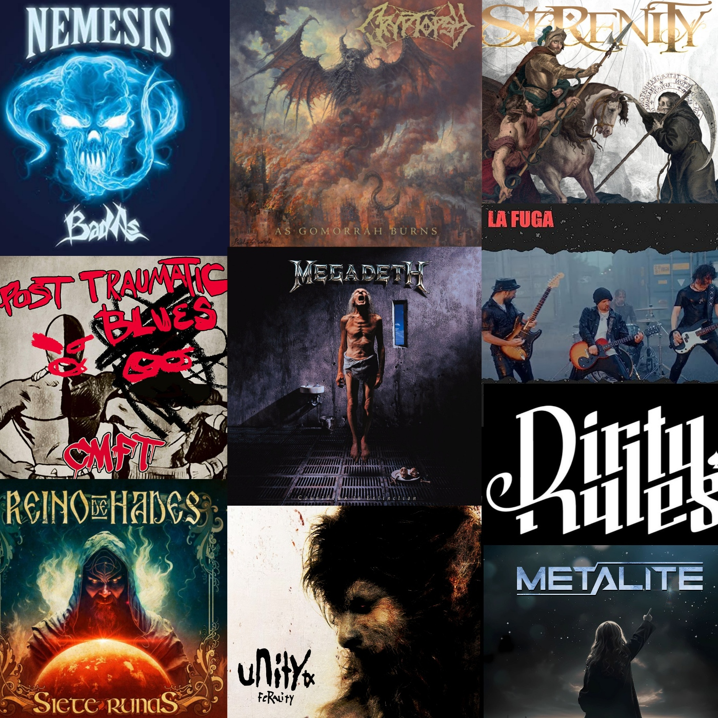 Prog 189: Corey Tylor, Metalite, Serenityy más con Megadeth de fondo episode artwork