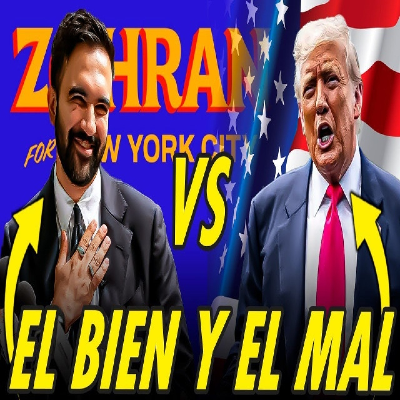 ZOHRAN MAMDANI HACE RABIAR A TRUMP. EL BIEN CONTRA EL MAL