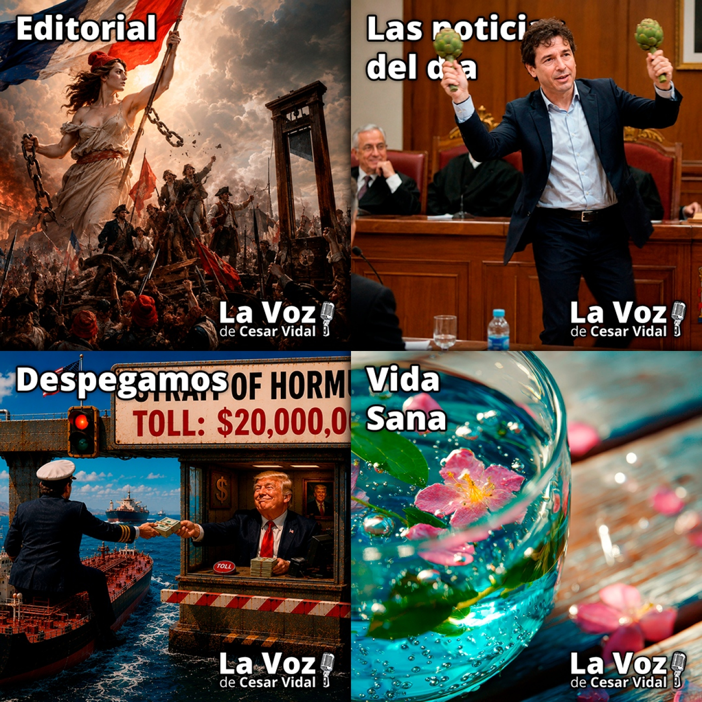 Programa Completo de La Voz de César Vidal - 14/07/26