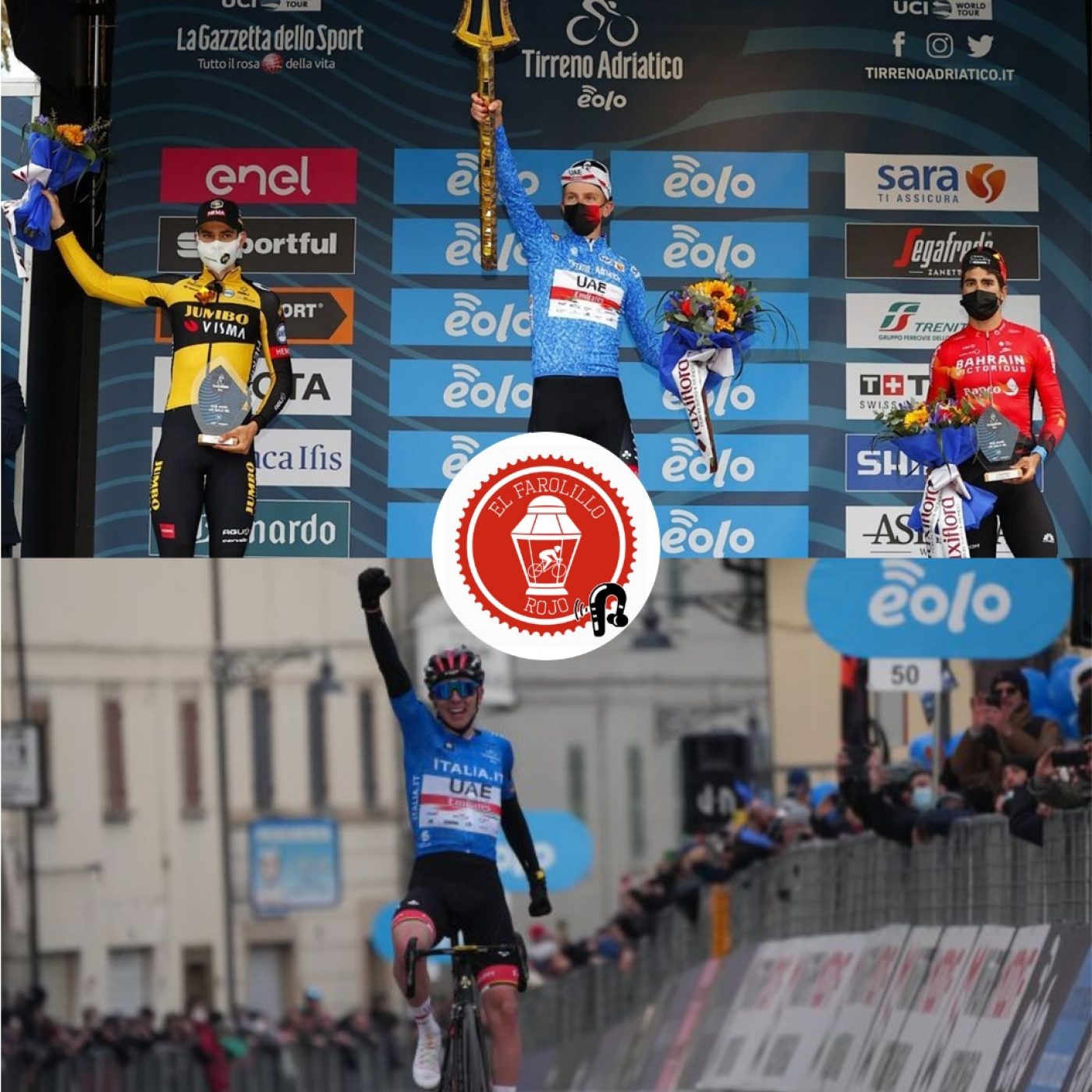  ️ Tirreno Adriatico 2022   Pogaçar sigue jugando él solo   episode artwork