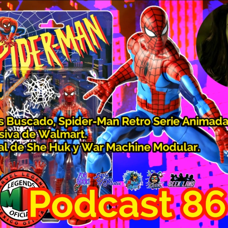 Podcast 86 Edición: ¡¡ El Mas Buscado Spider-Man Retro Serie Animada !! -  El Podcast de Marvel Legends México Oficial - Podcast en iVoox