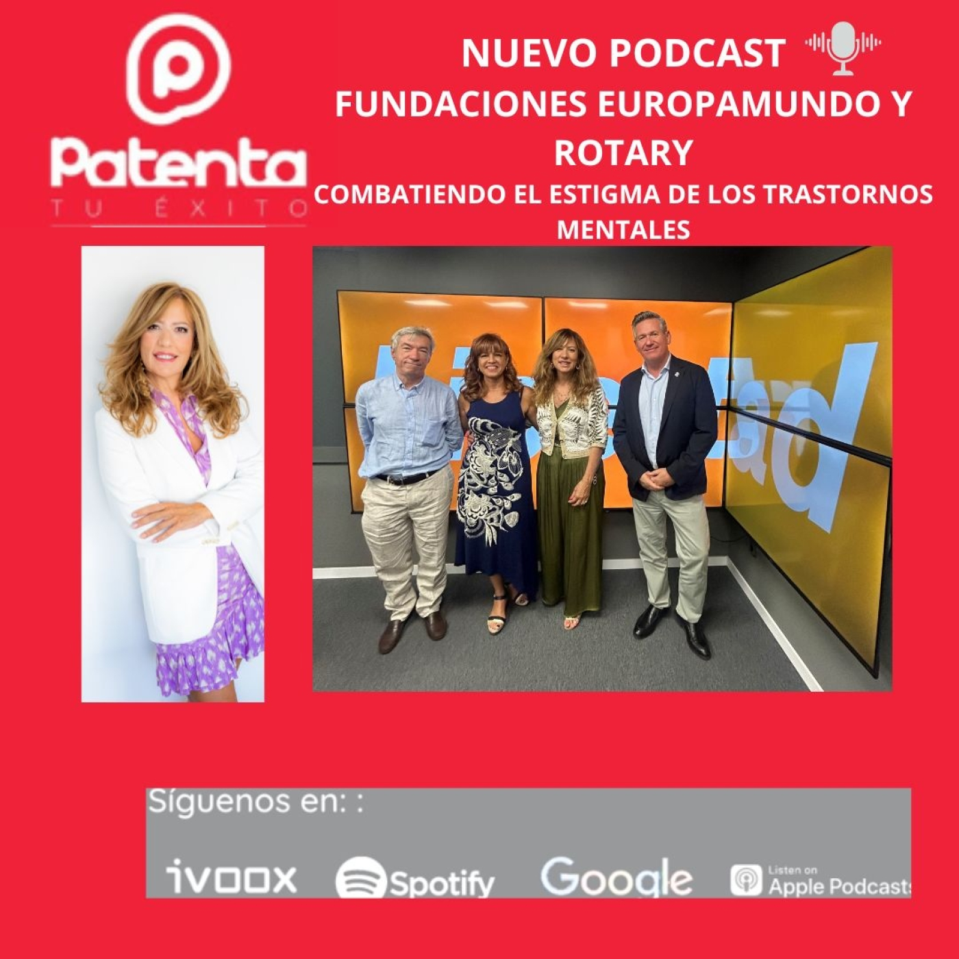 FUNDACIONES EUROPAMUNDO Y ROTARY - JUNTOS COMBATIENDO EL ESTIGMA DE LAS ENFERMEDADES MENTALES episode artwork