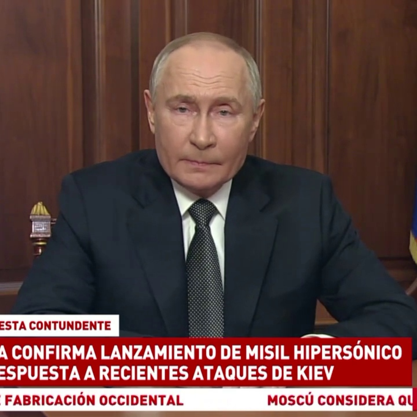 11-21-2024 - Putin - mensaje a la nación tras los ataques de Kiev con armas de largo alcance episode artwork
