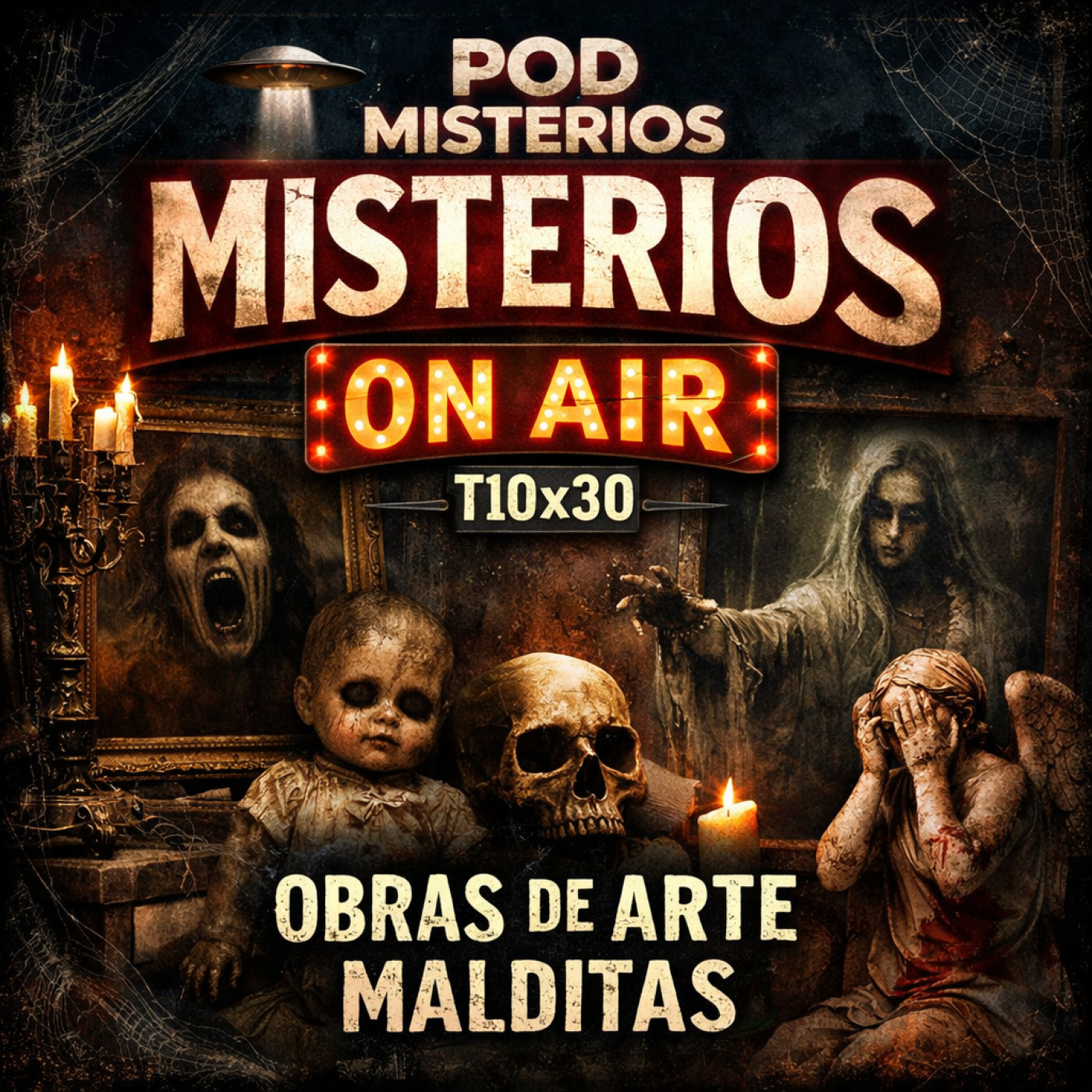 Misterios On Air T10x30: Obras de arte malditas