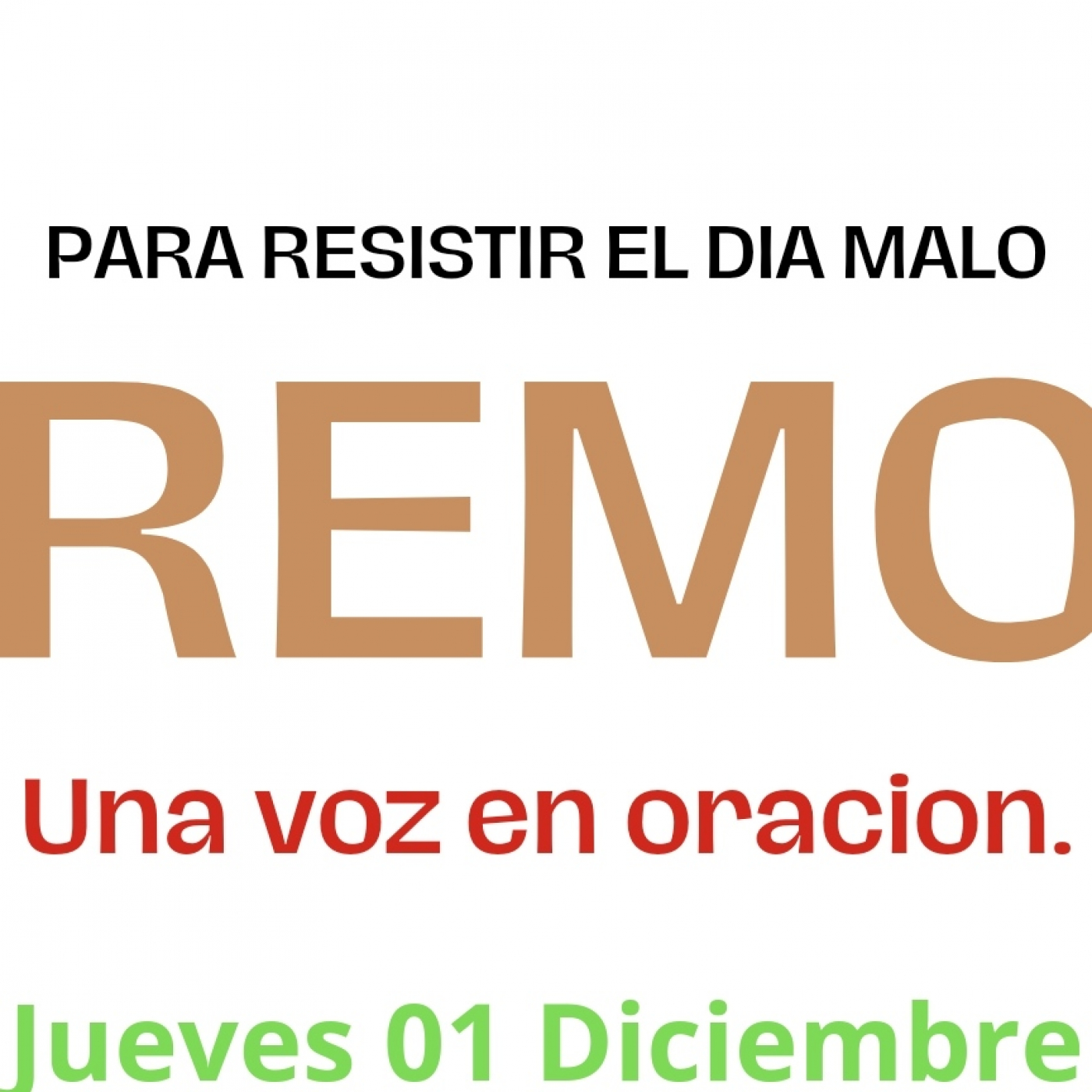 UNA VOZ EN ORACIÓN