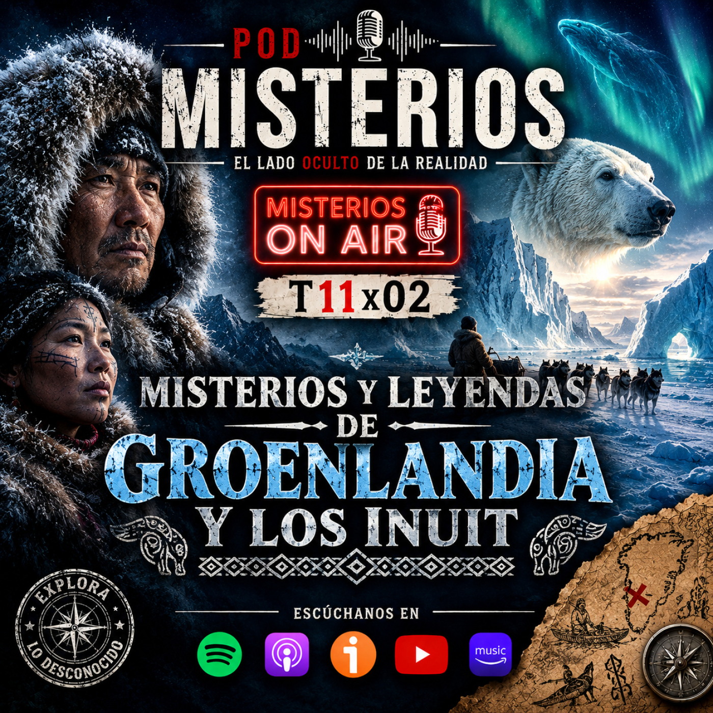 Misterios On Air T11x02: Misterios y leyendas de Groenlandia y Los Inuit episode artwork